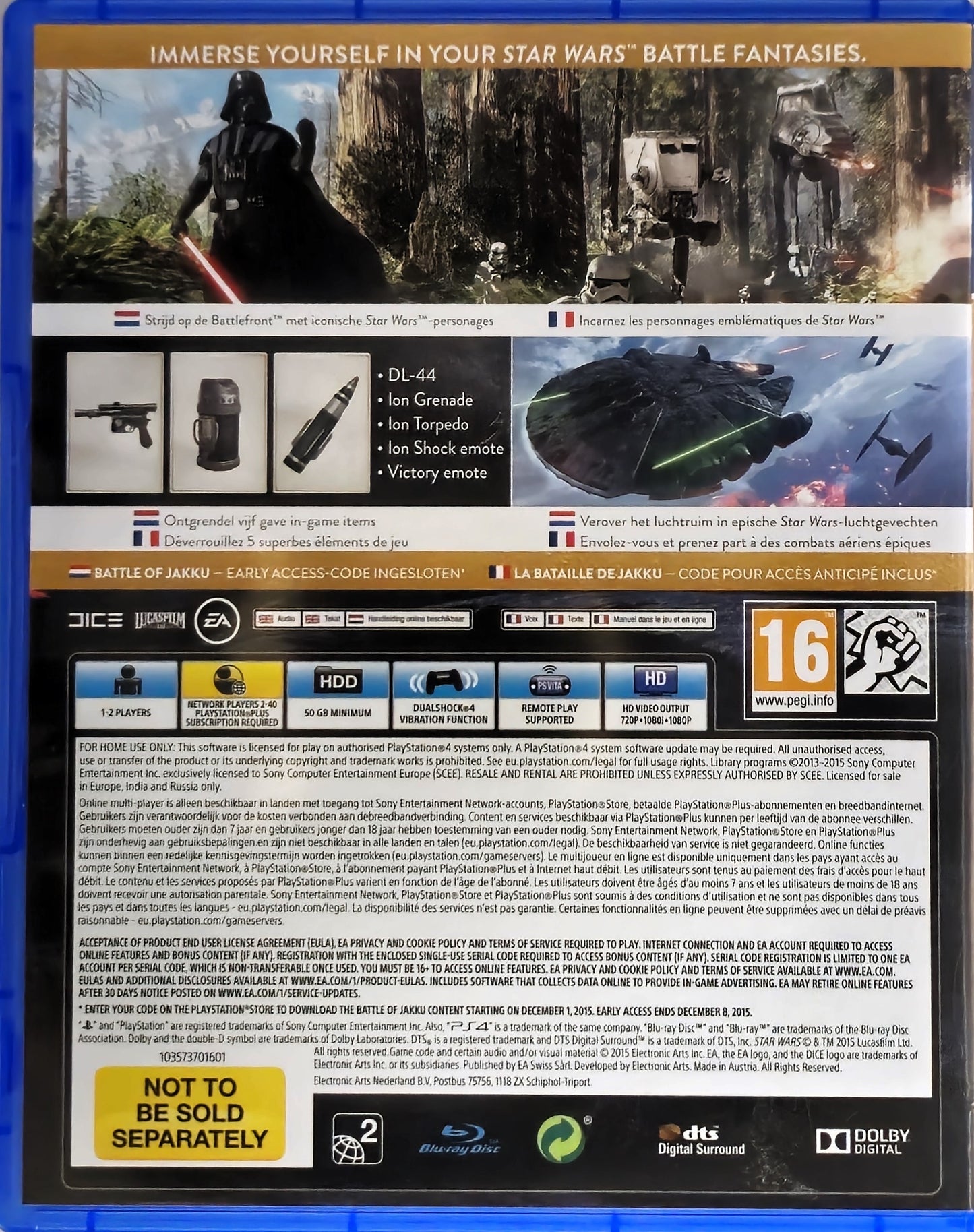PS4 Star Wars Battlefront DeLuxe Edition