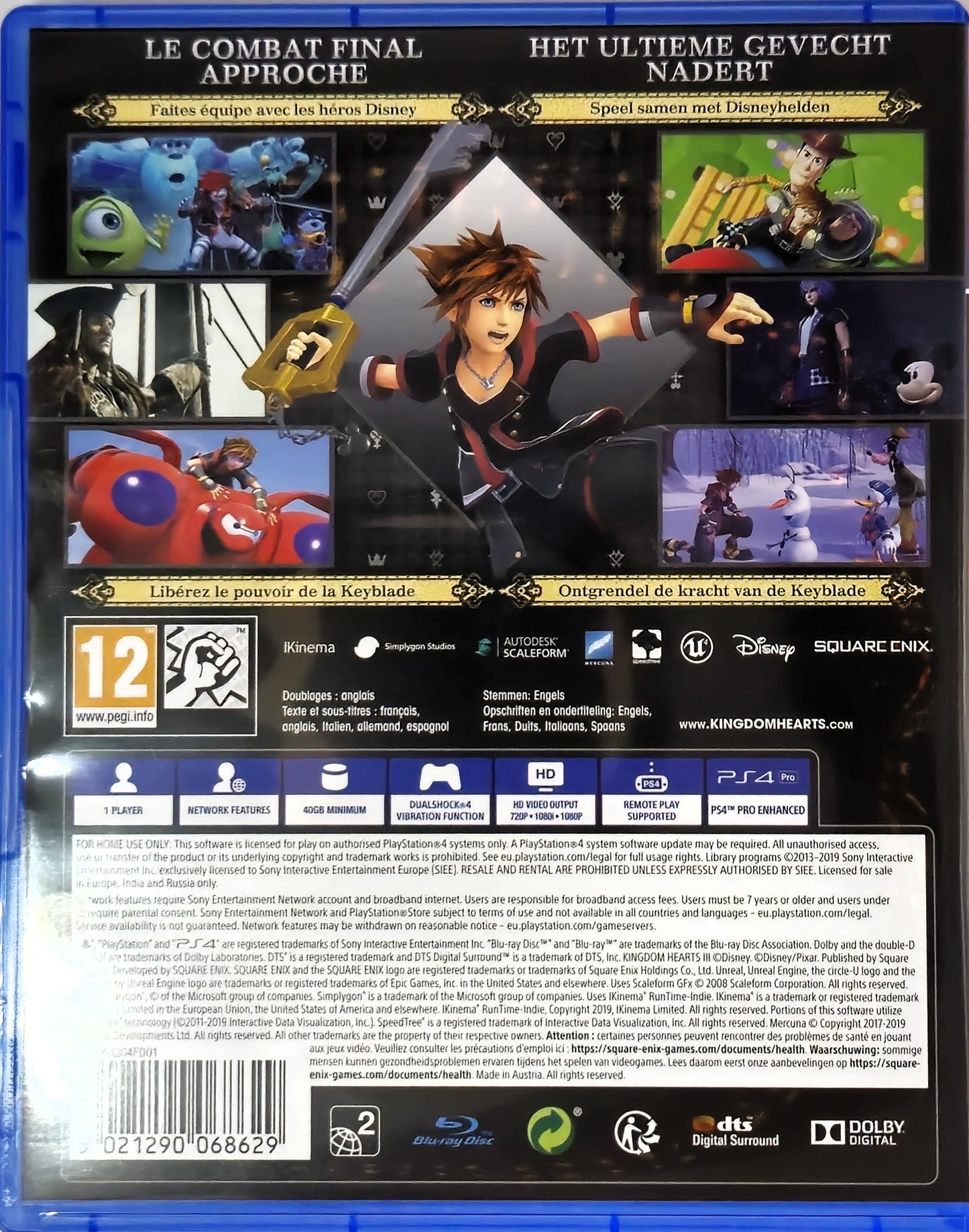 PS4 Kingdom Hearts III