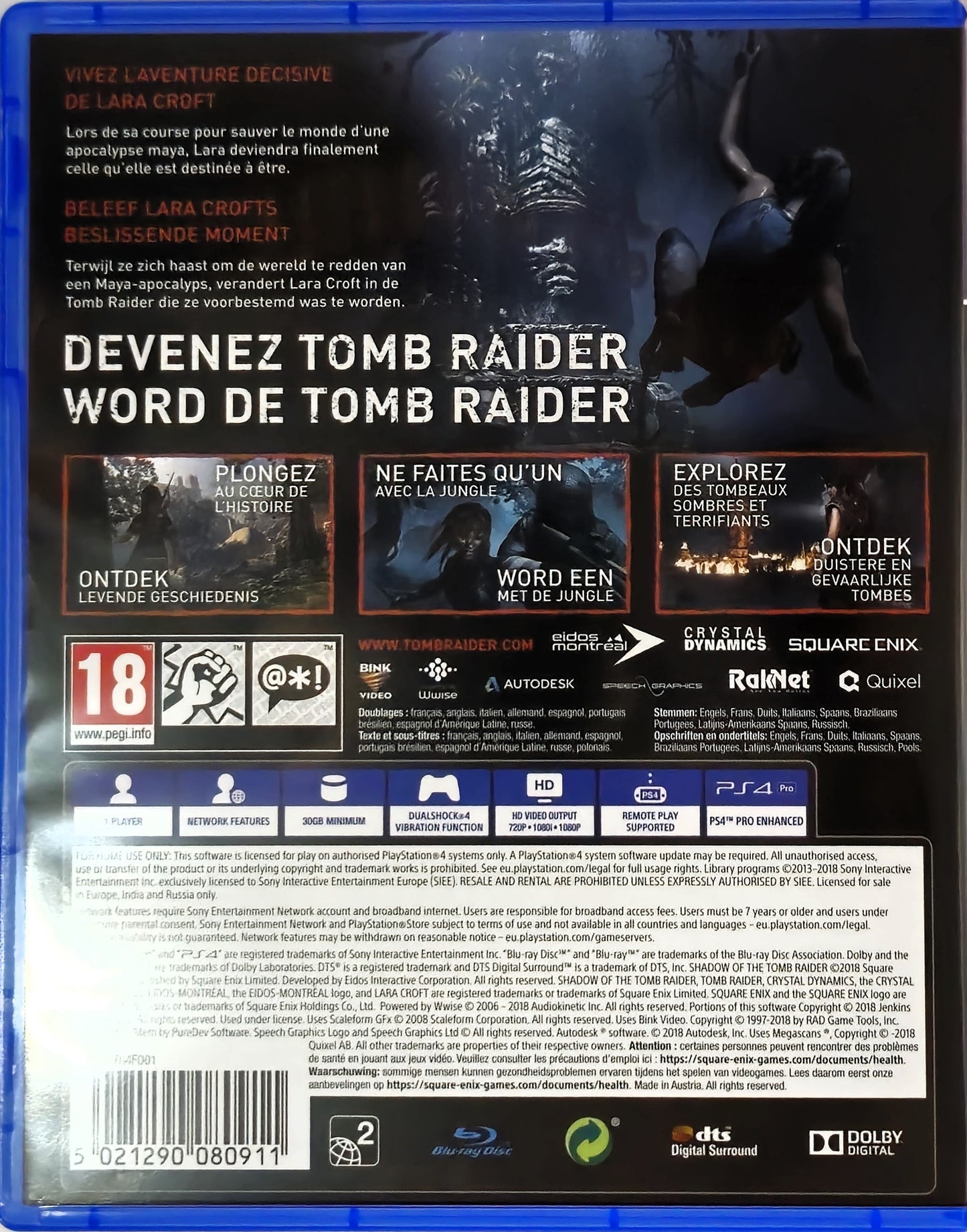 PS4 Shadow of The Tomb Raider