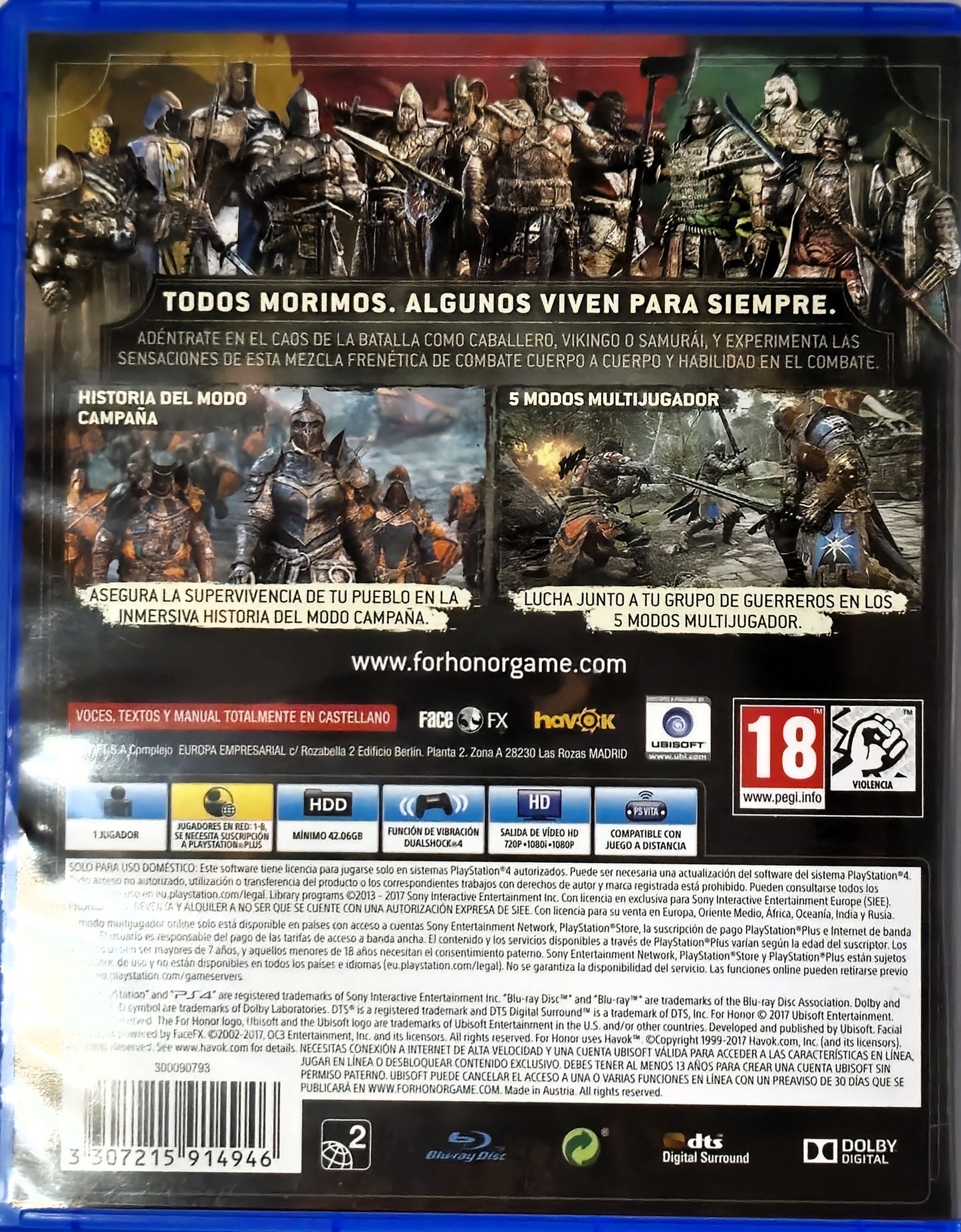 PS4 For Honor