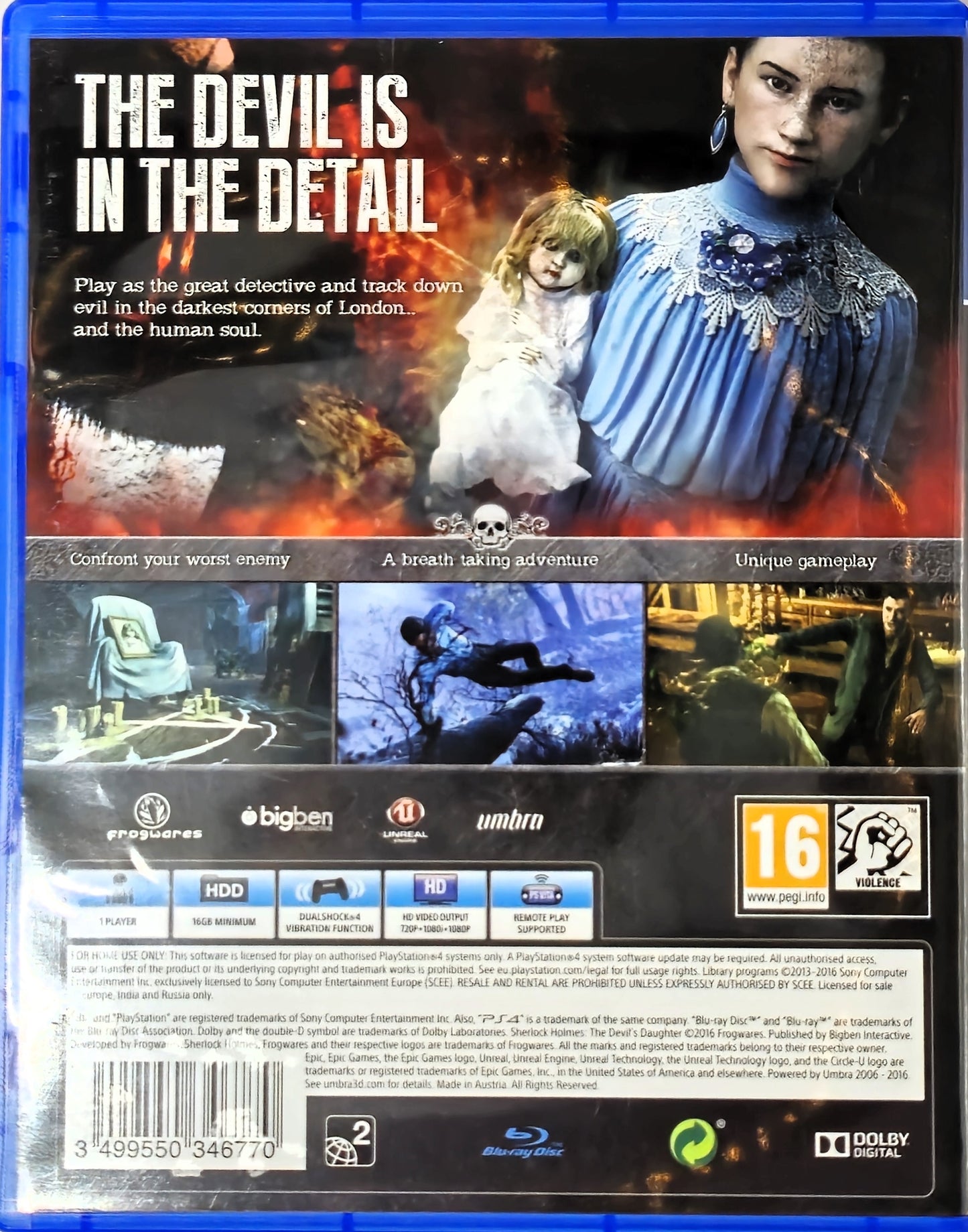 PS4 Sherlock Holmes, Die Tochter des Teufels