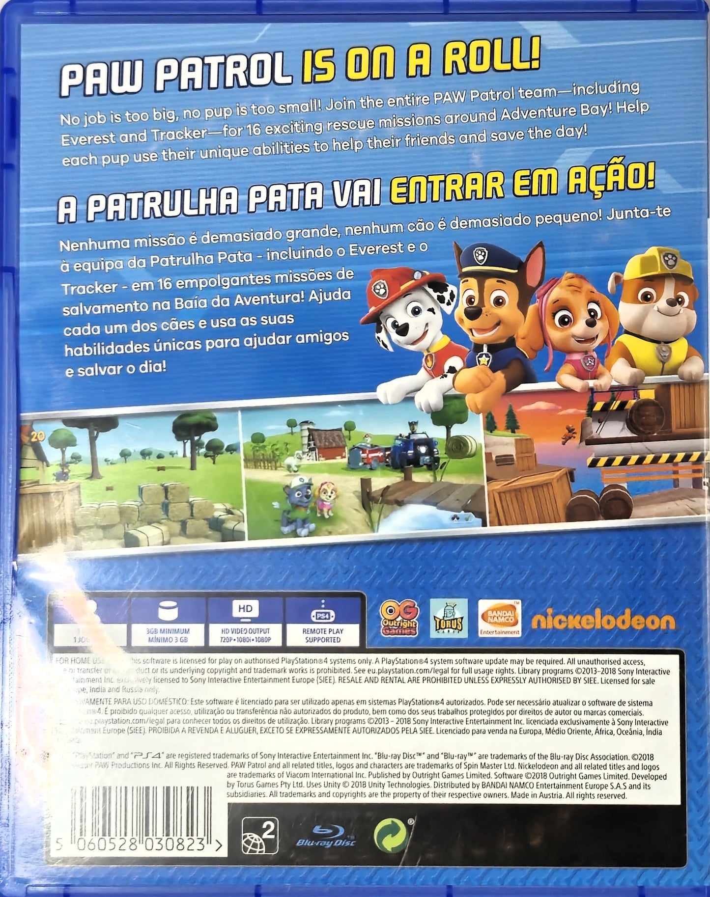 PS4 Paw Patrol on A Roll