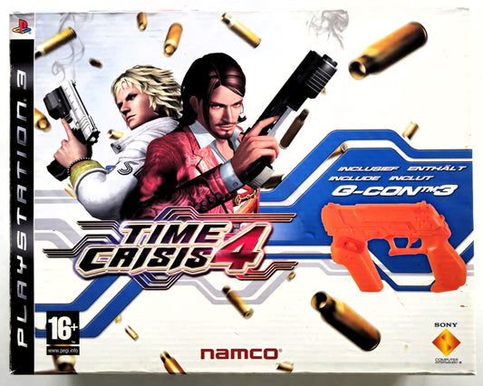 PS3 Playstation 3 Time Crisis 4 Set (incl. G-Con 3 Gun)