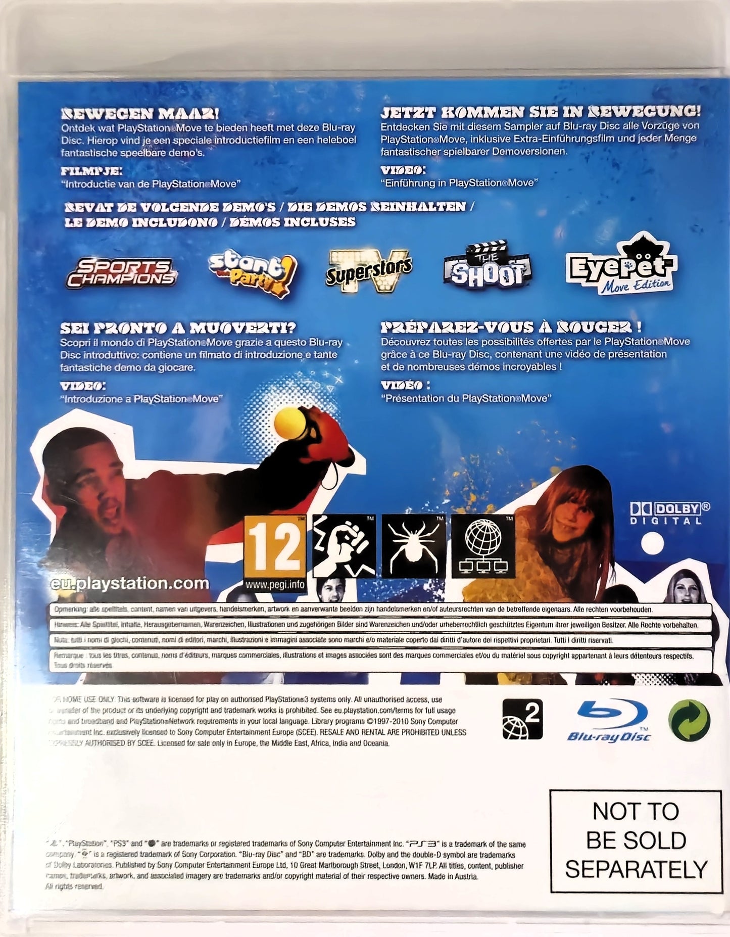 PS3 Plastation Move Starter Disc