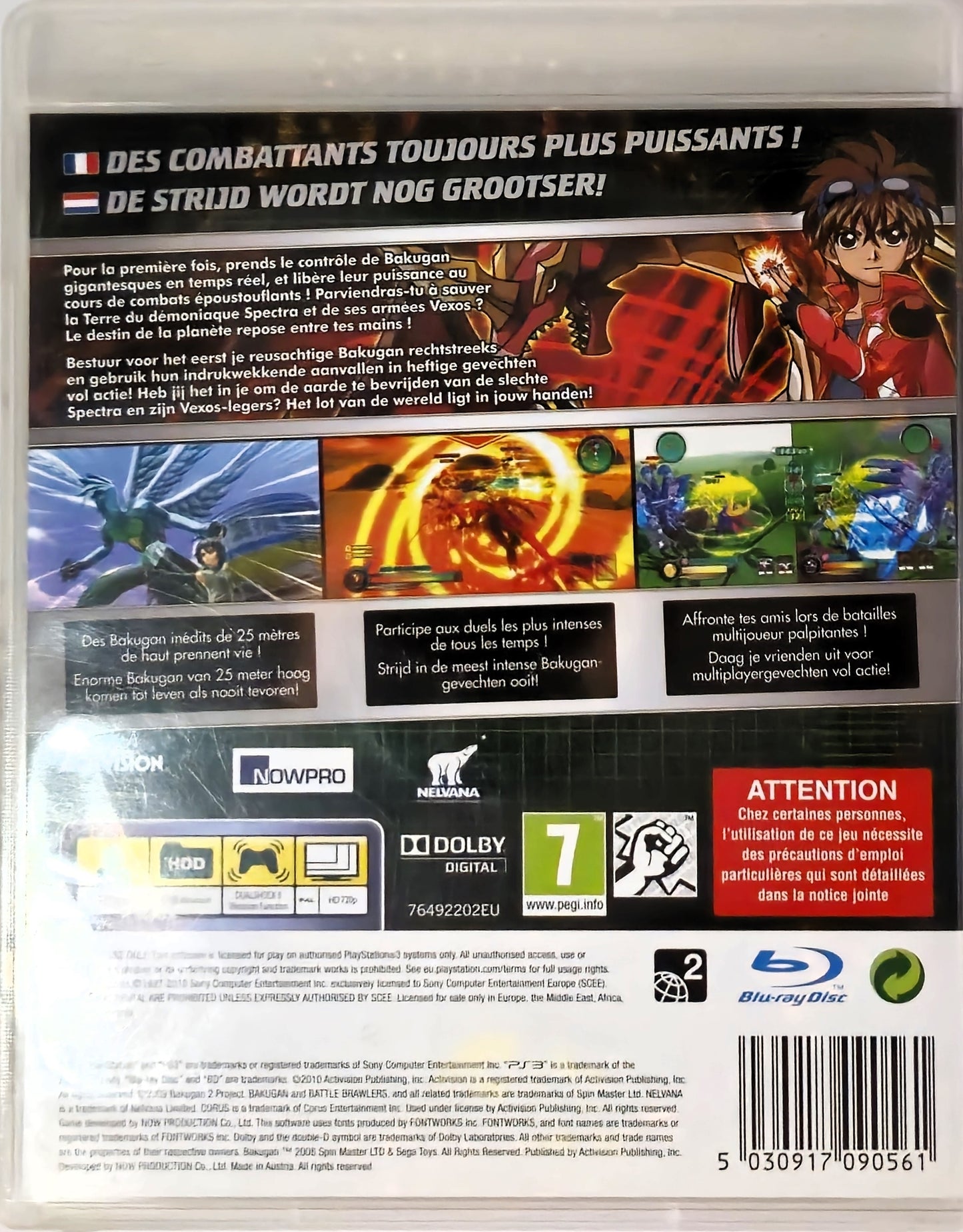 PS3 Bakugan Defenders of The Core
