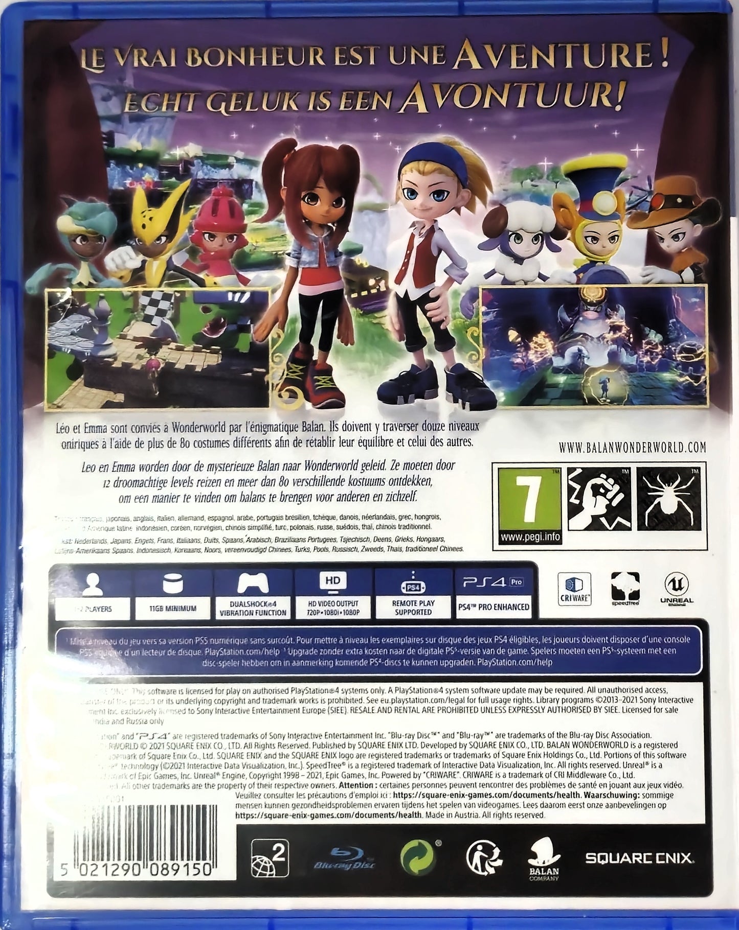 PS4 Balan Wonderworld