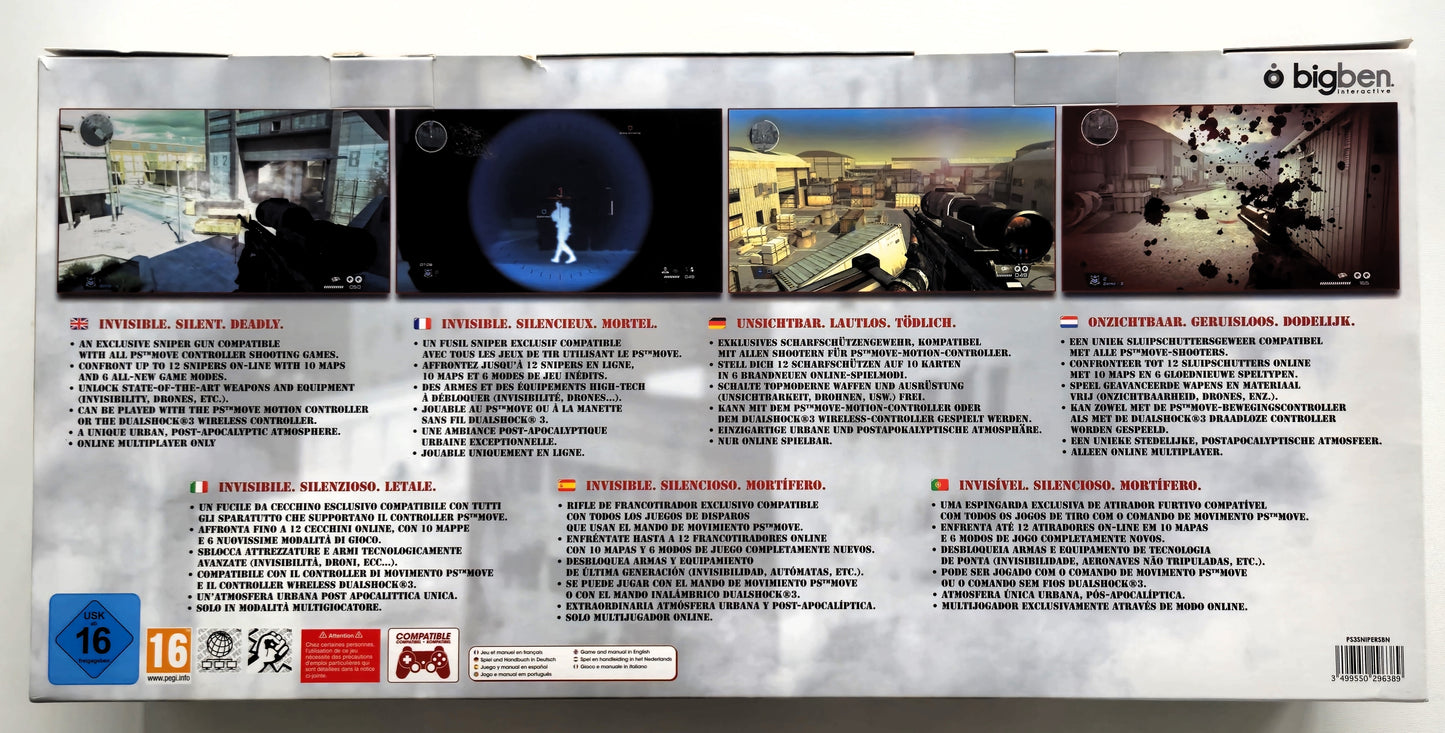 Playstation 3 PS3 Move Snipers Pack