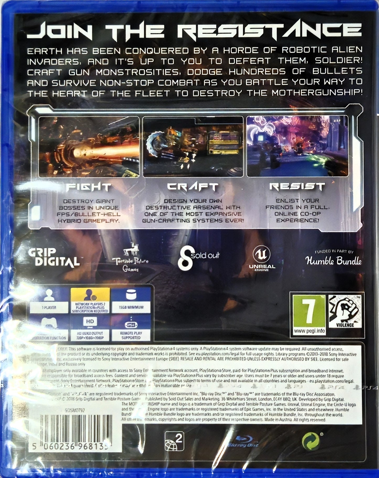 PS4 Mothergunship (NIEUW)