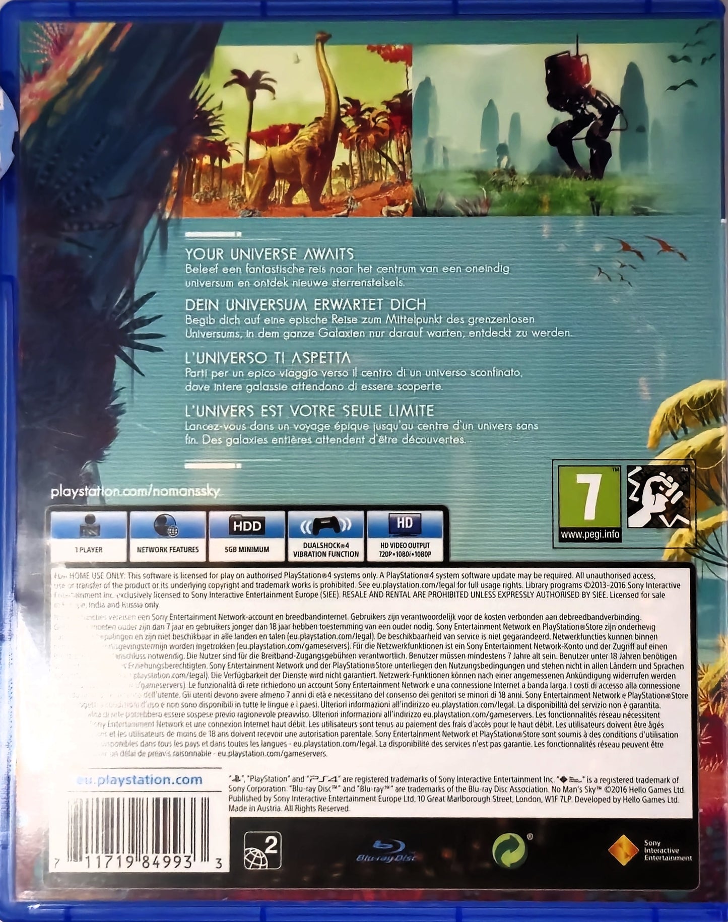 PS4 No Man's Sky