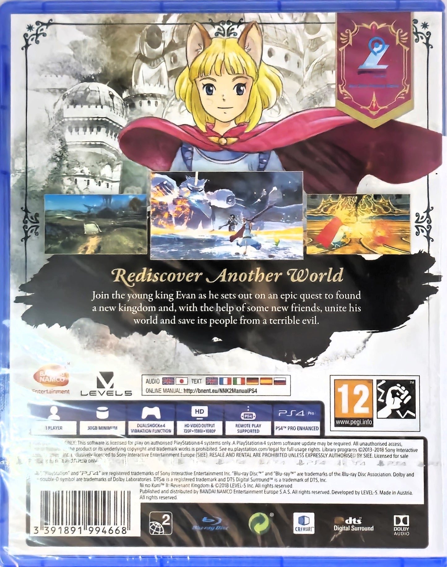 PS4 Ni No Kuni II Revenant Kingdom (NIEUW)