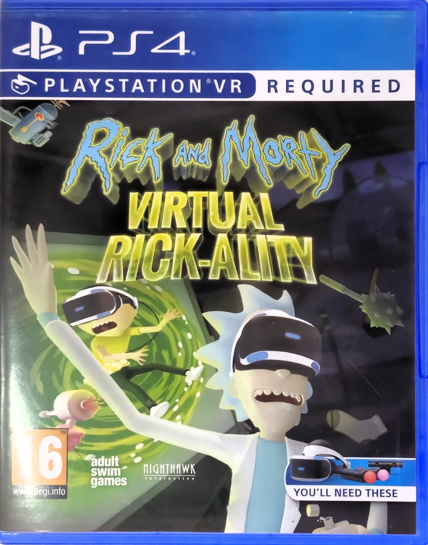 PS4 Rick and Morty Virtual-Rickality
