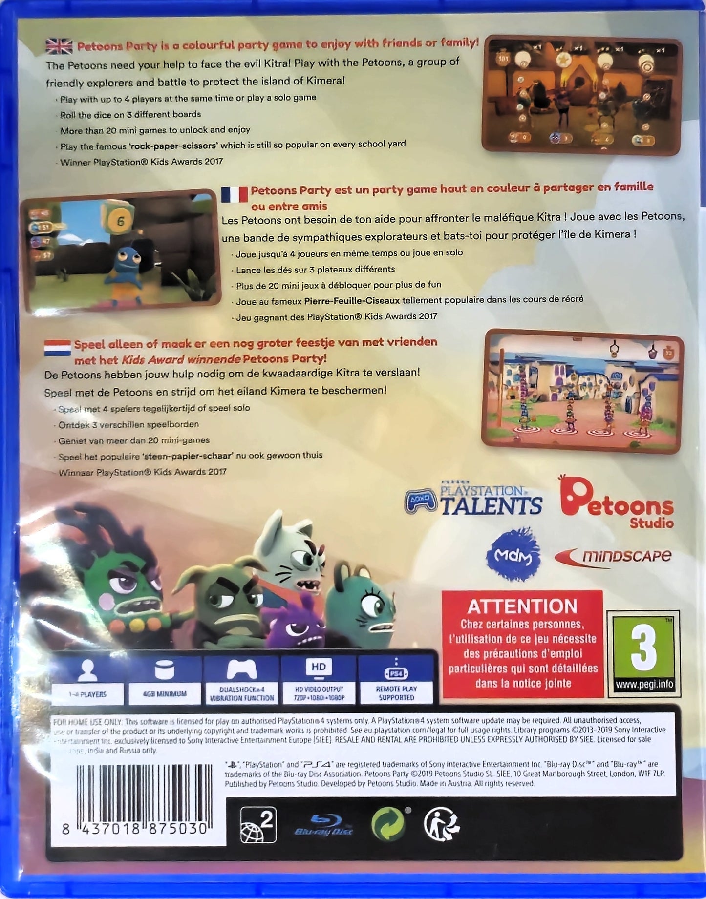 PS4 Petoons Party
