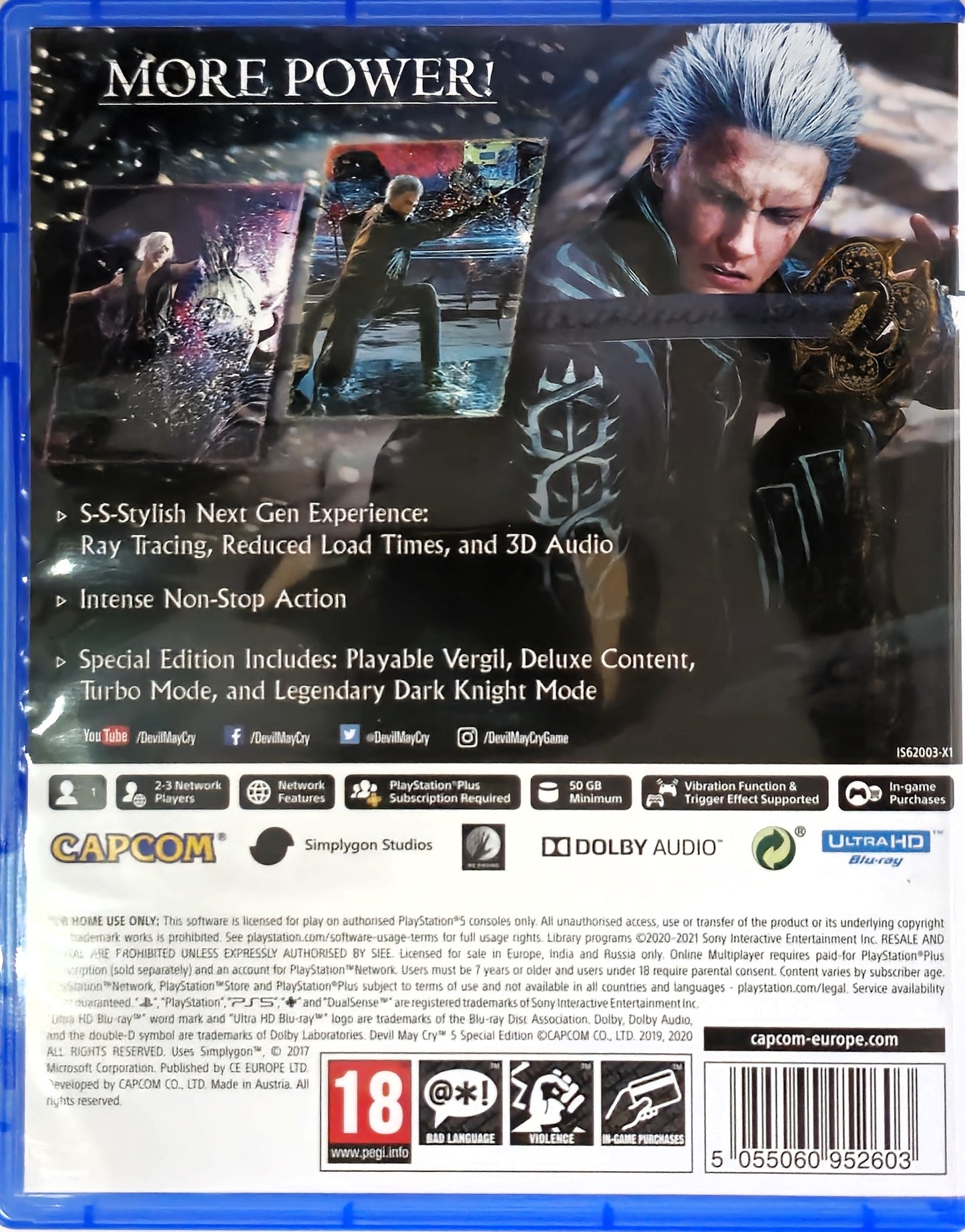 PS5 Devil May Cry 5 Special Edition