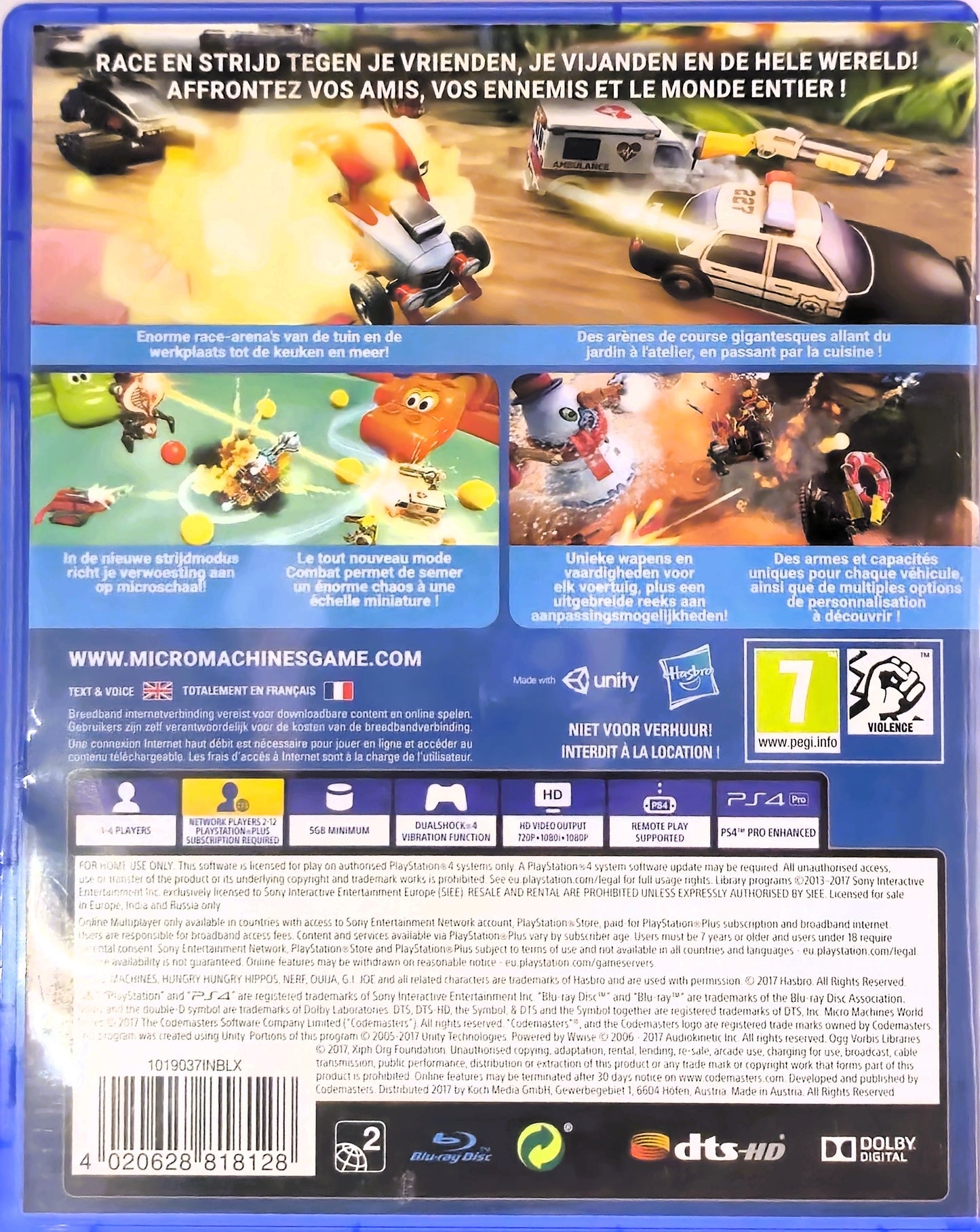 PS4 Micro Machines World Series