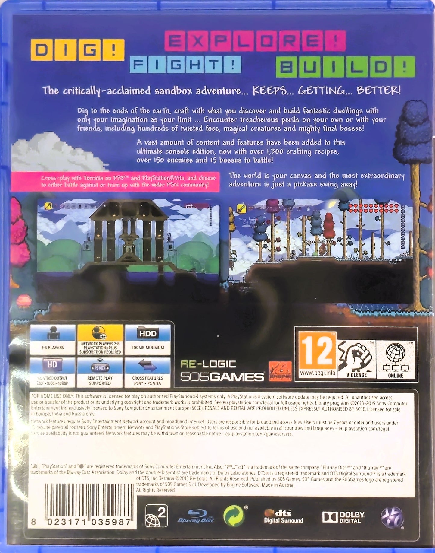 PS4 Terraria