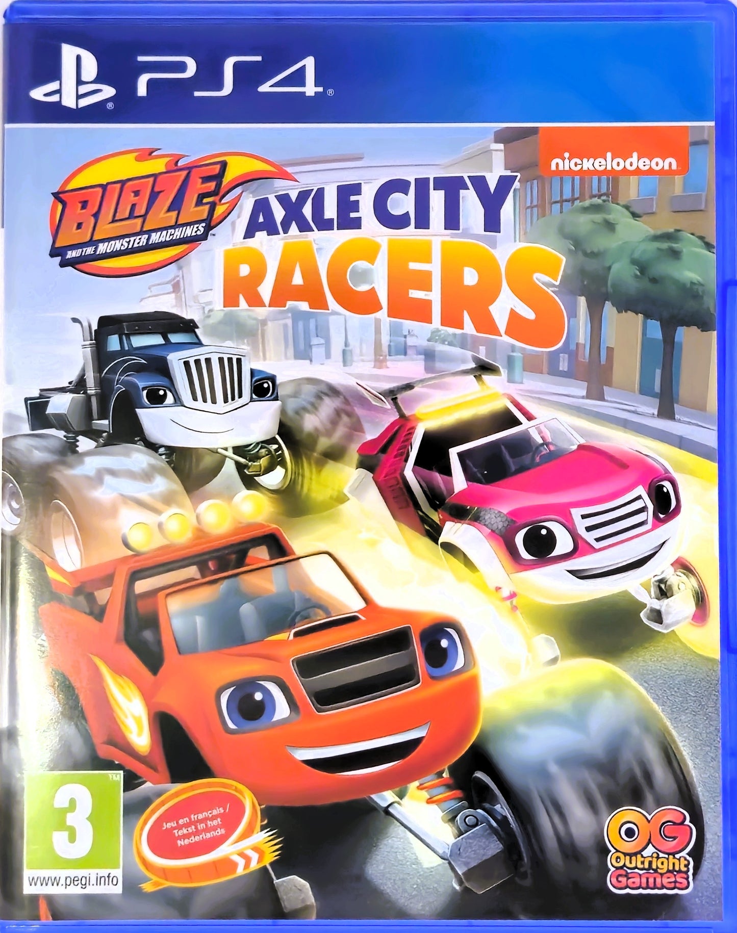 PS4 Blaze and The Monster Machines Axle City Racers