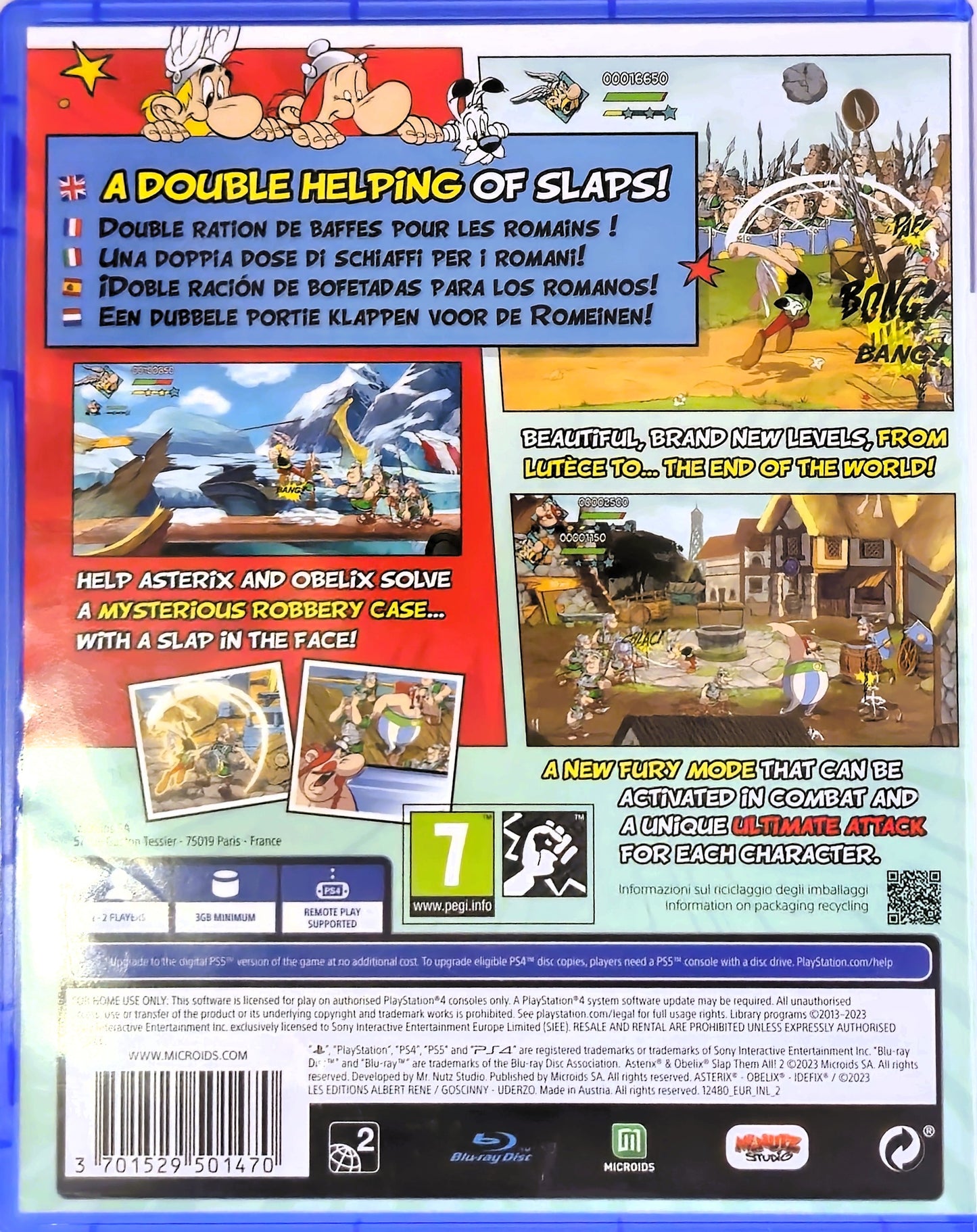 PS4 Asterix & Obelix Slap Them All! 2