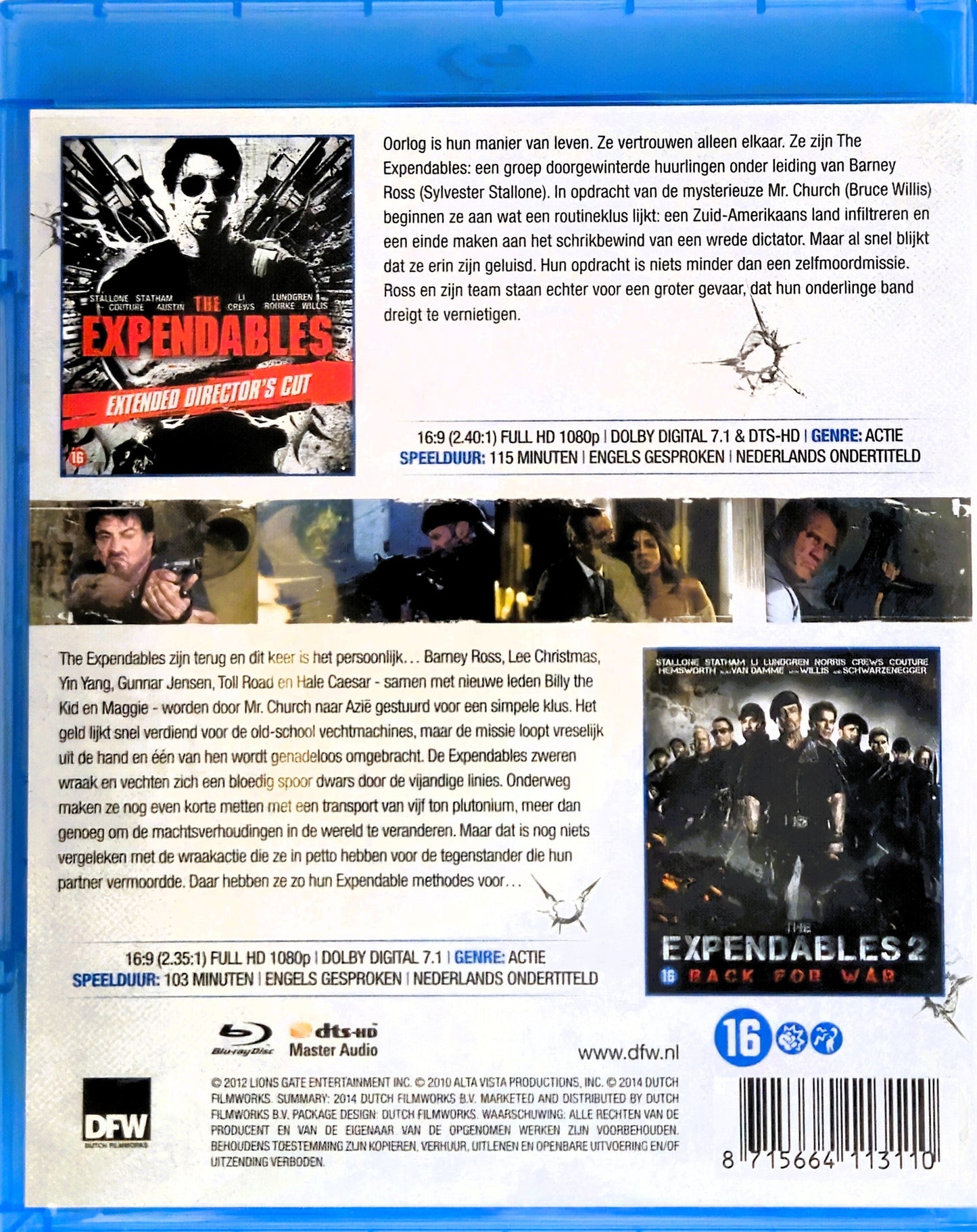 The Expendables 1 & 2 Duopack