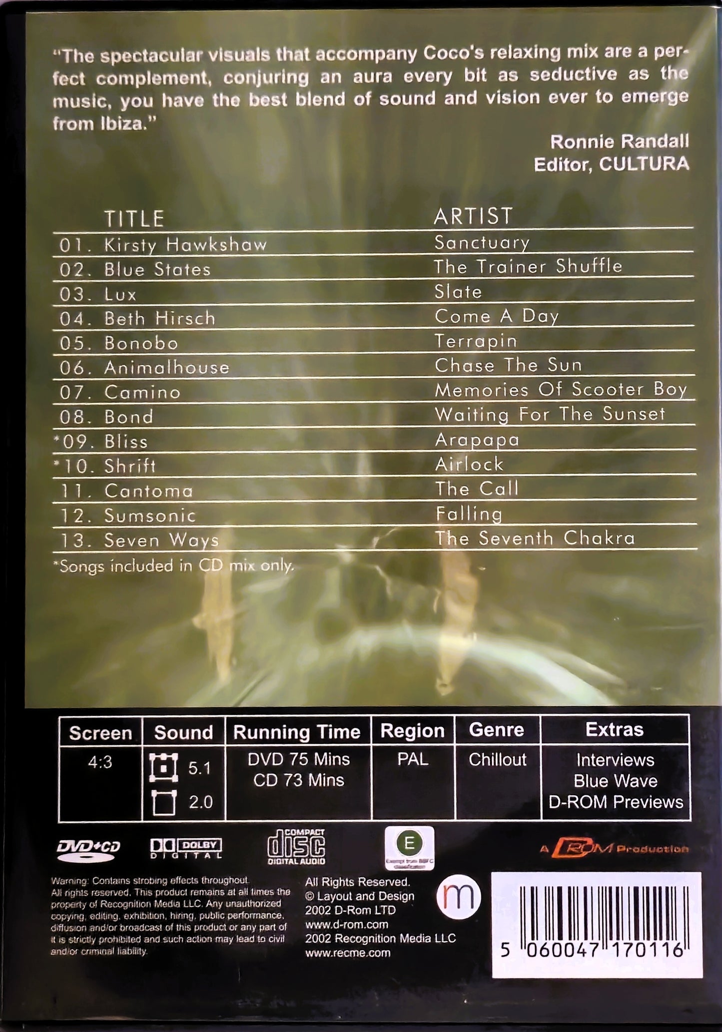 Chris Coco Visions of Ibizia Volume 1