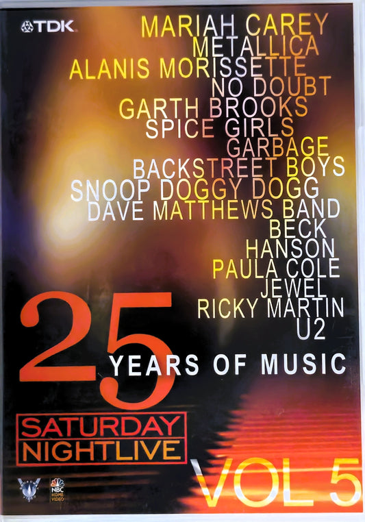 Saturday Night Live Vol. 5 25 Years of Music