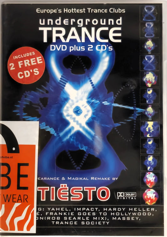 Underground Trance DVD plus 2 CD's