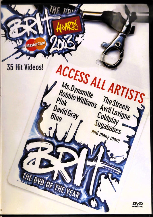 Brit Awards 2003 DVD of the Year