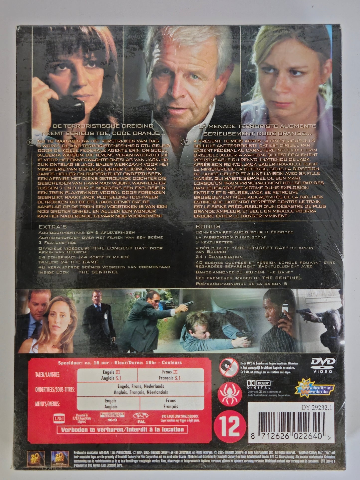 24 Seizoen 4 DVD Collection (NIEUW)