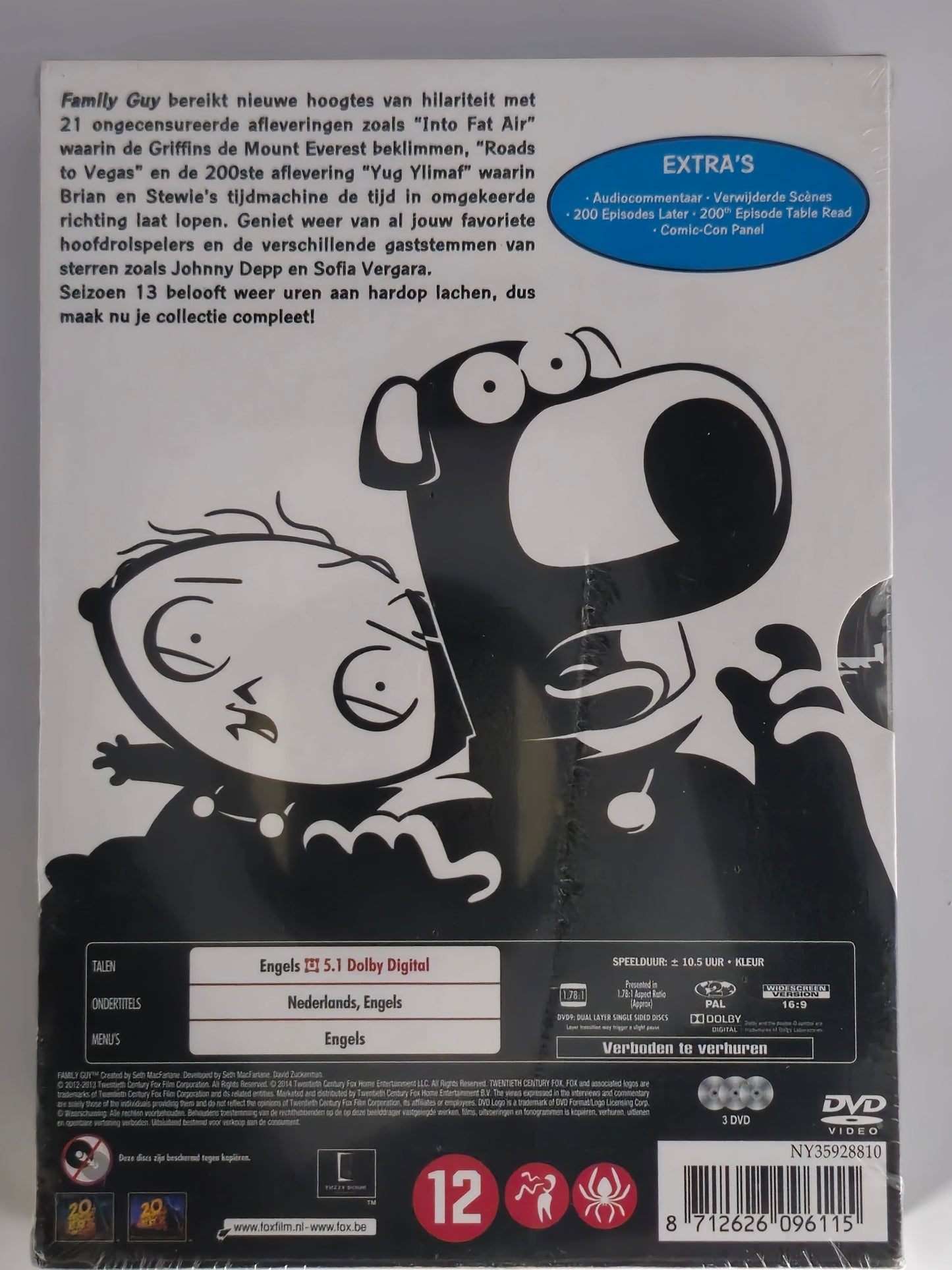 Family Guy Seizoen 13 (NIEUW in SEAL)