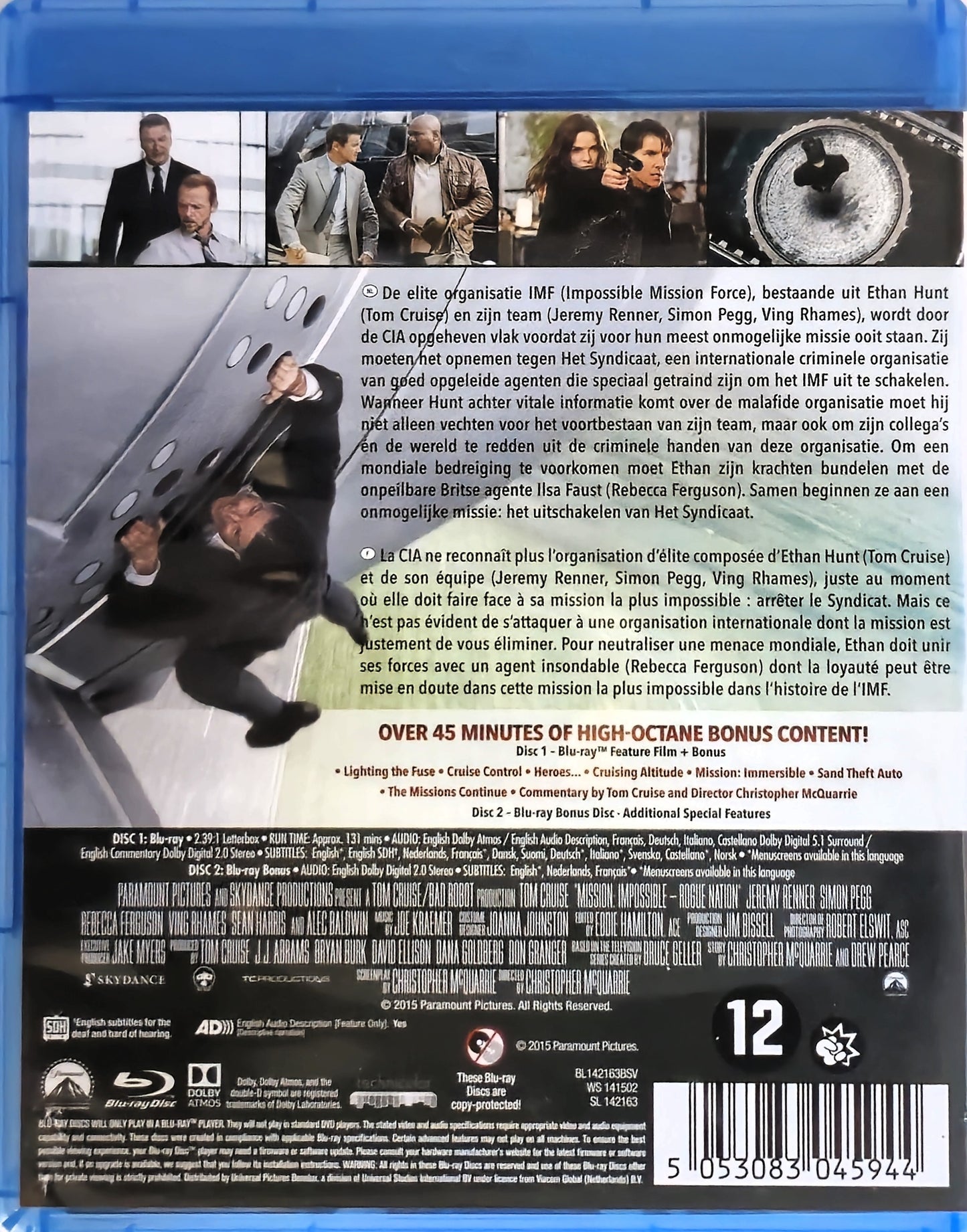 Mission Impossible Rogue Nation