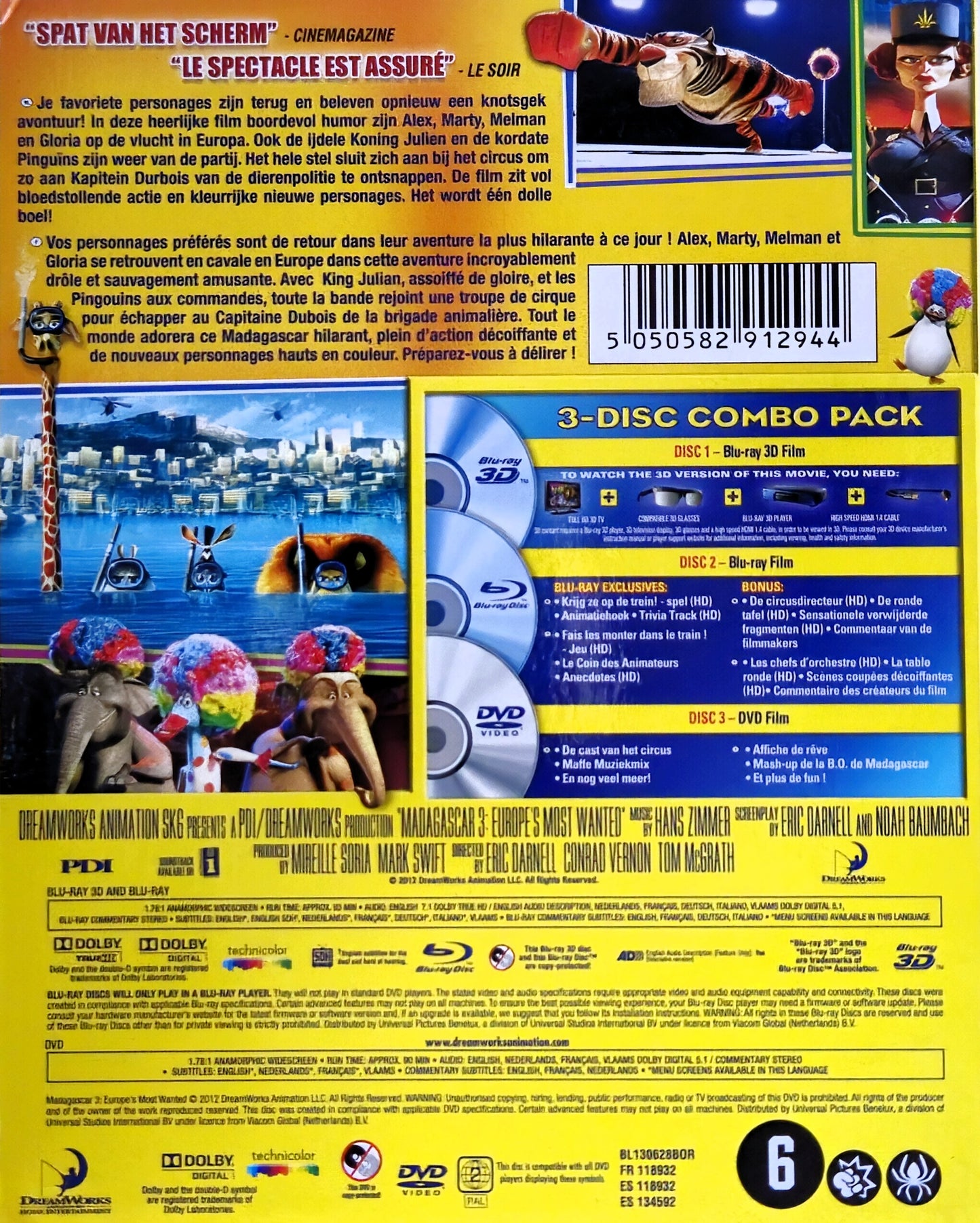 Madagascar 3D
