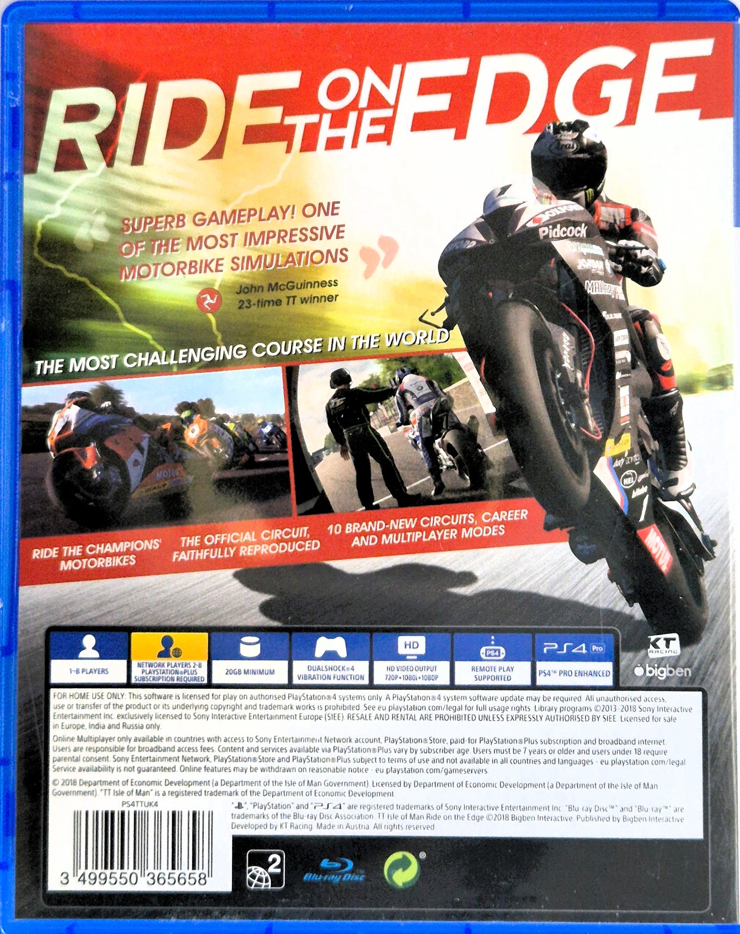 TT Isle of Man Ride on The Edge