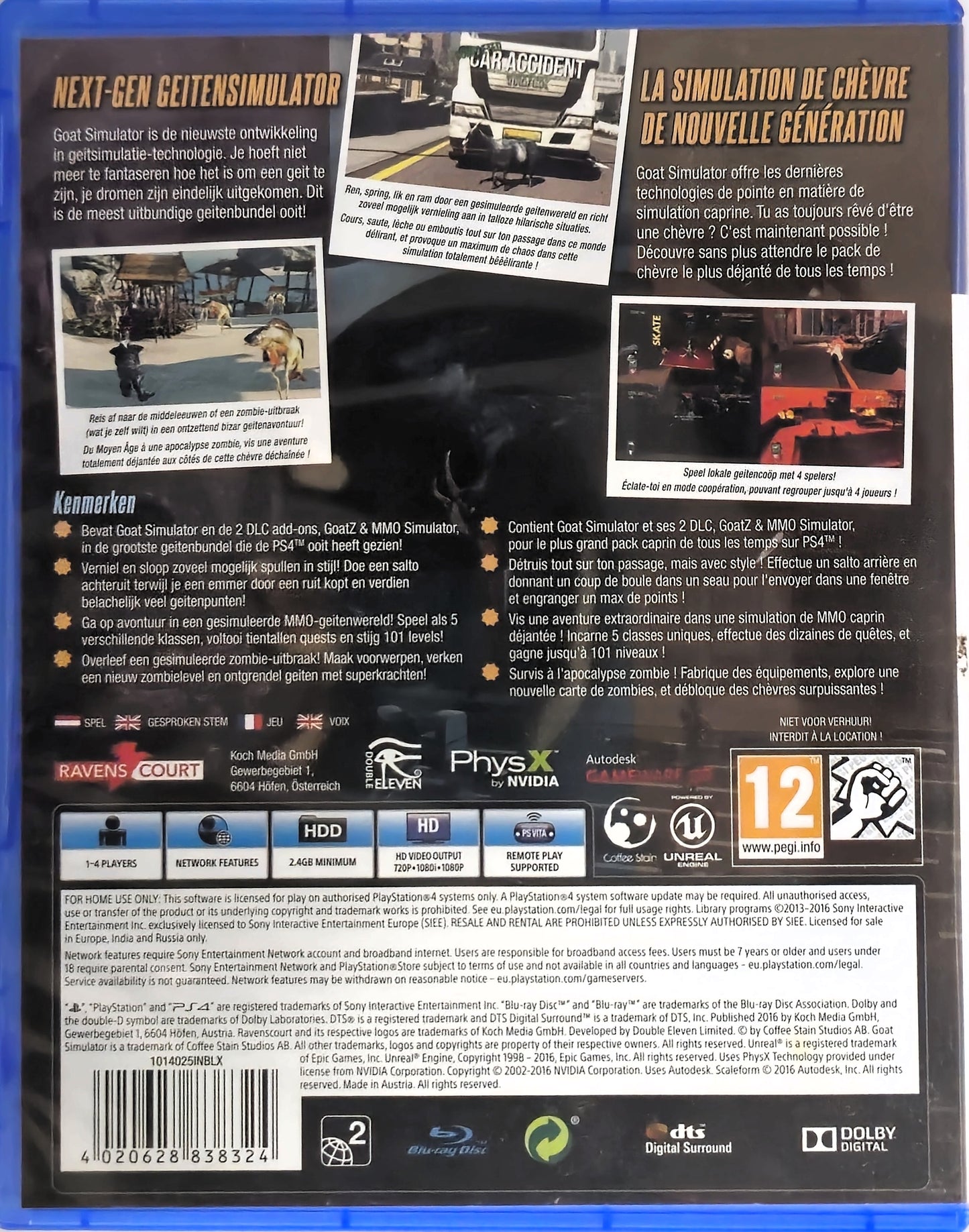 PS4 Goat Simulator The Bundle