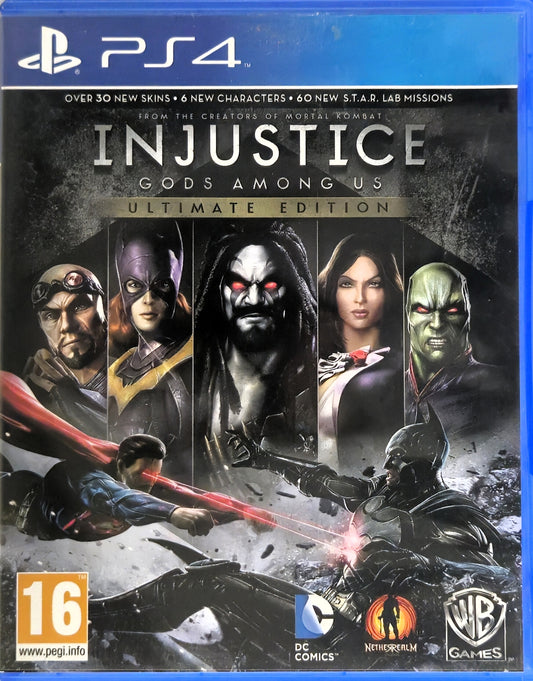 PS4 Injustice Gods Among Us Ultimate Edition