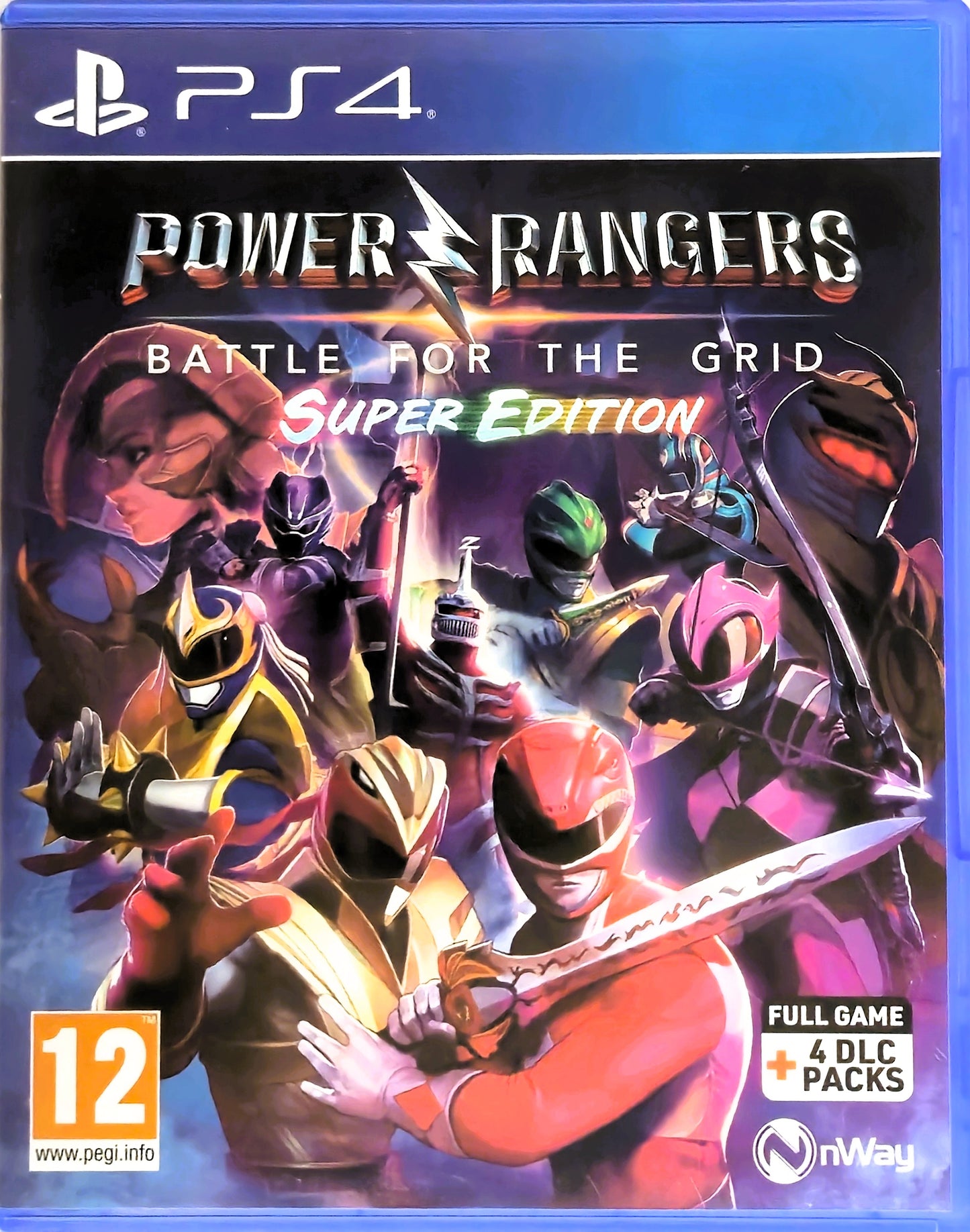 PS4 Power Rangers Battle for The Grid Super Edition
