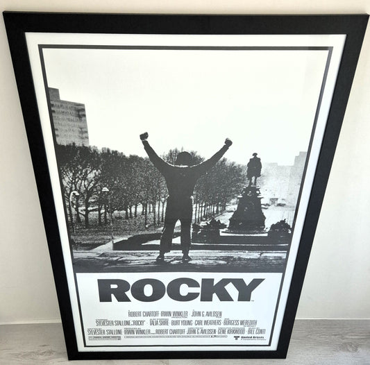 Rocky Balboa Art Poster in Black Frame™