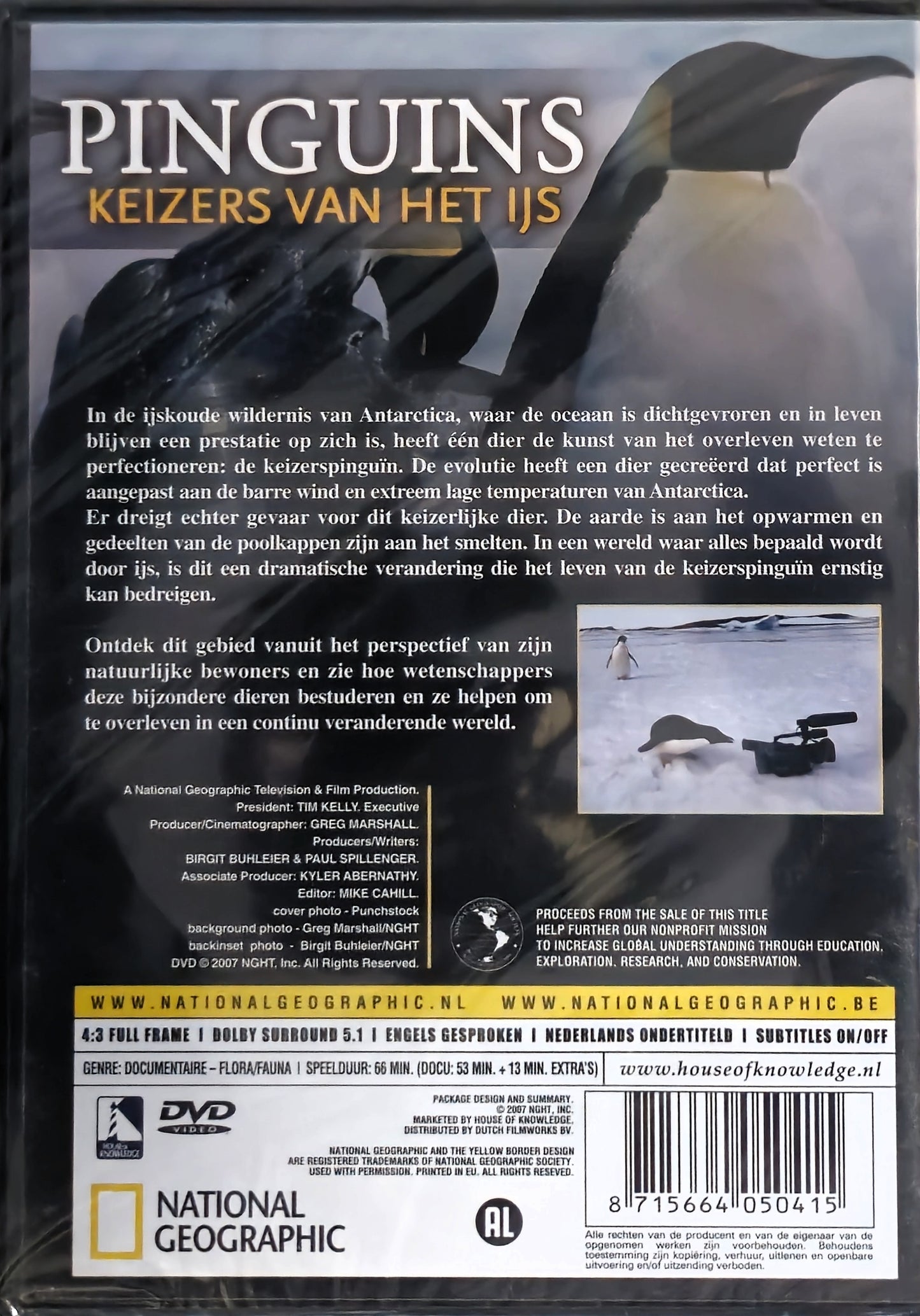 National Geographic Pinguins Keizers van Het Ijs (NIEUW)