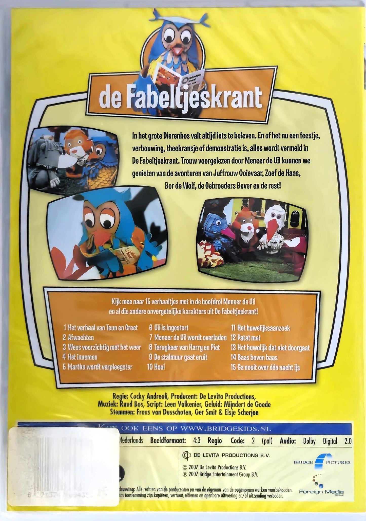 De Fabeltjeskrant Het Beste van Meneer De Uil (NIEUW)