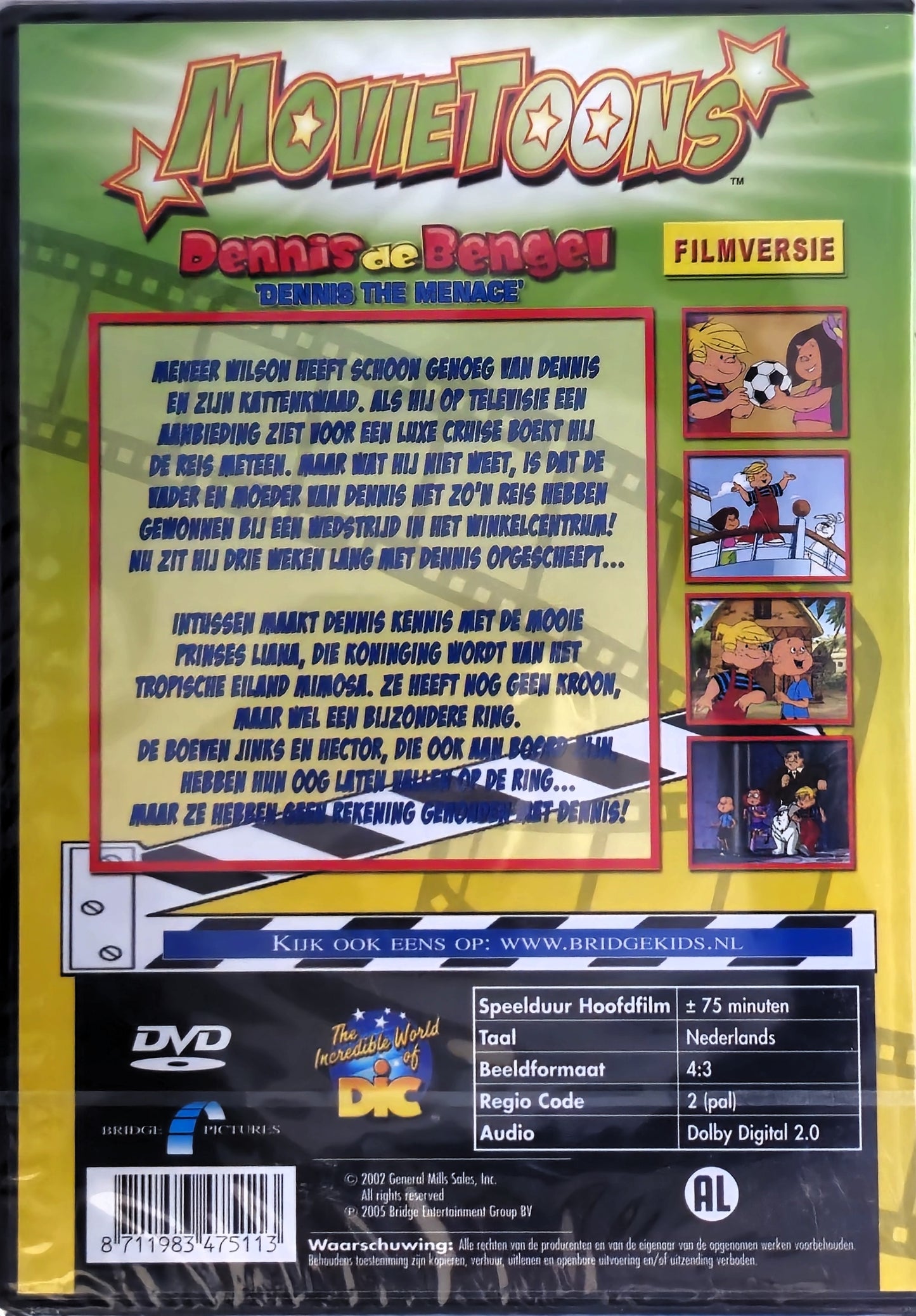 Movie Toons Dennis de Bengel Cruise Control (NIEUW)
