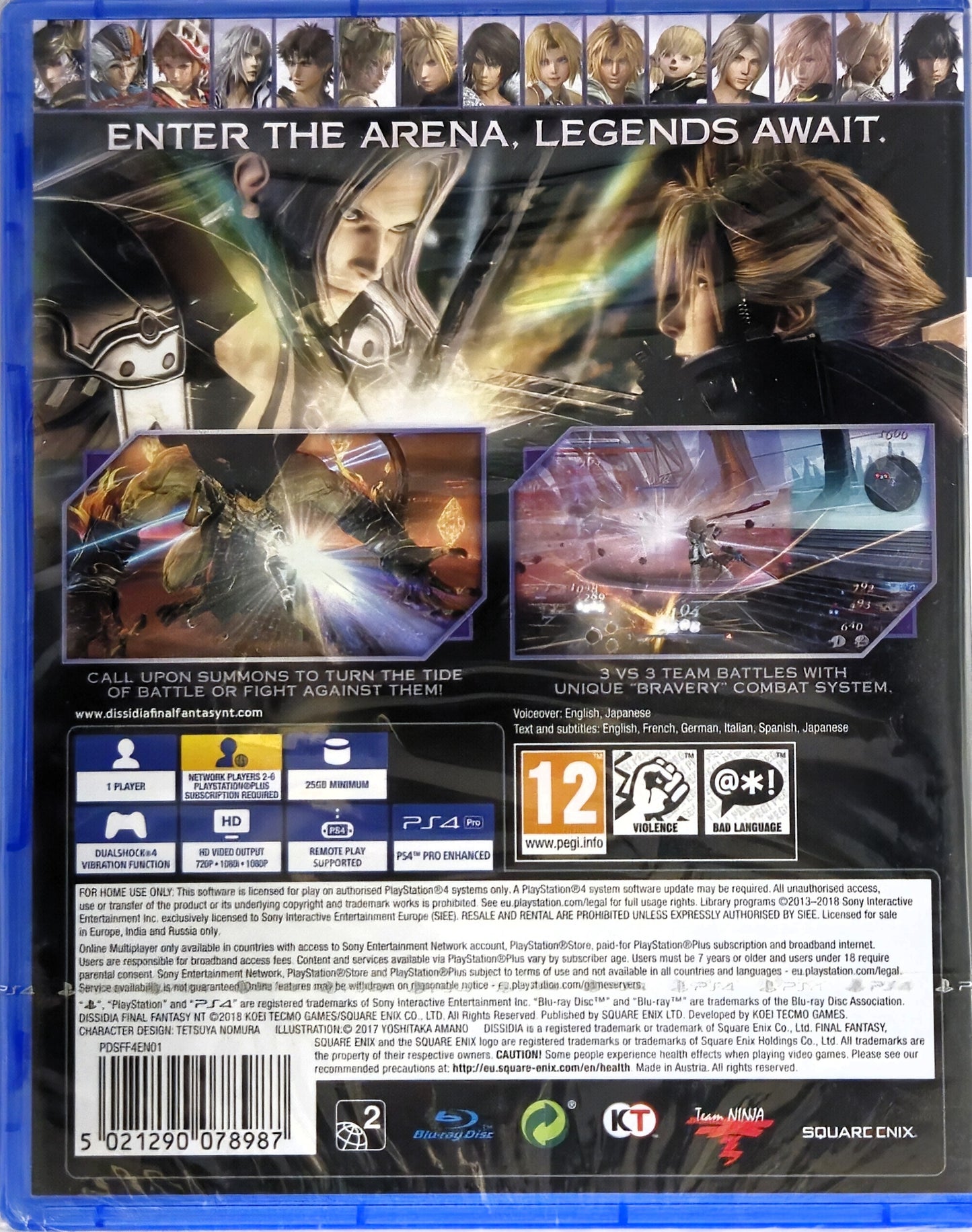 PS4 Dissidia Final Fantasy NT (NIEUW)