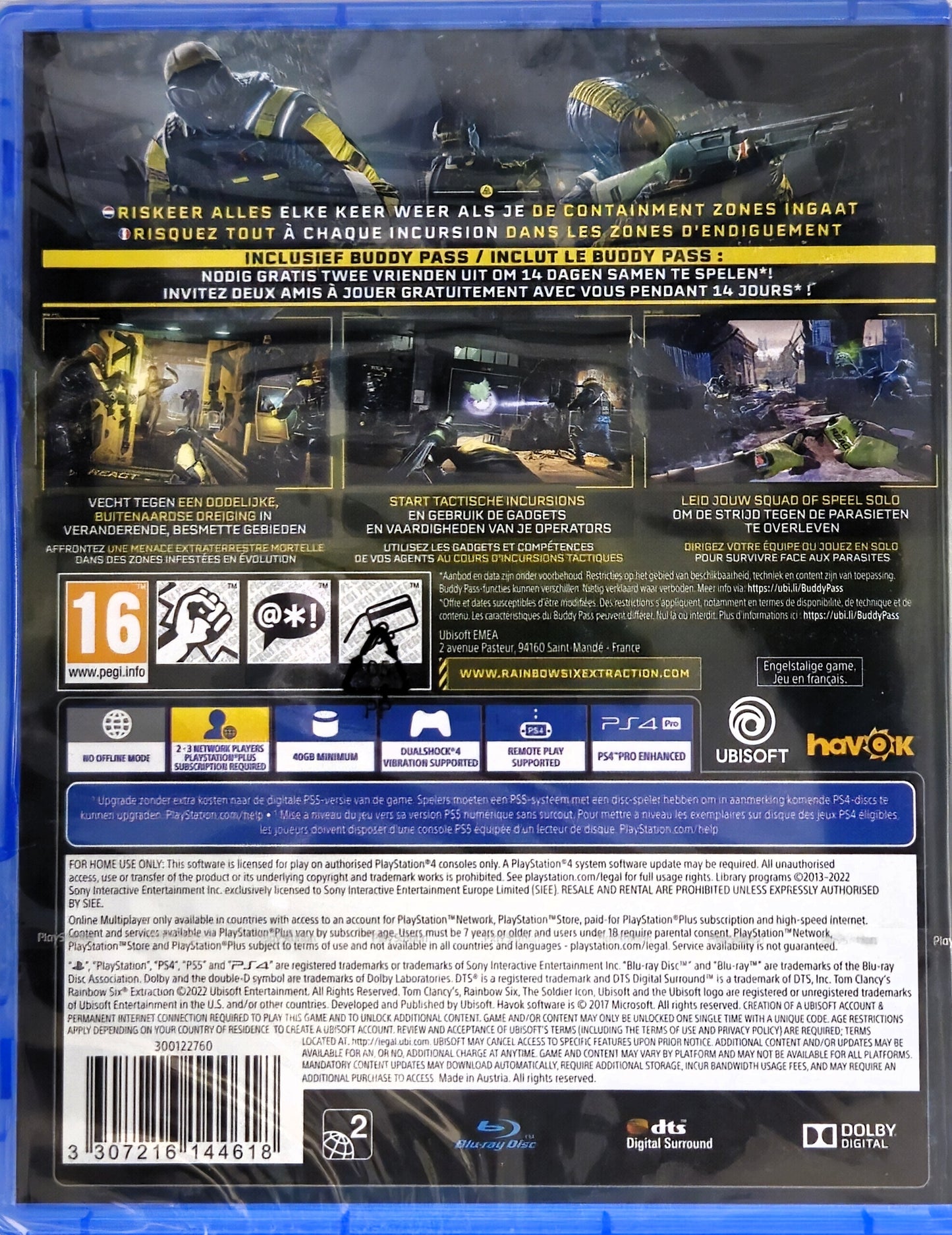 PS4 Rainbow Six Extraction (NIEUW)
