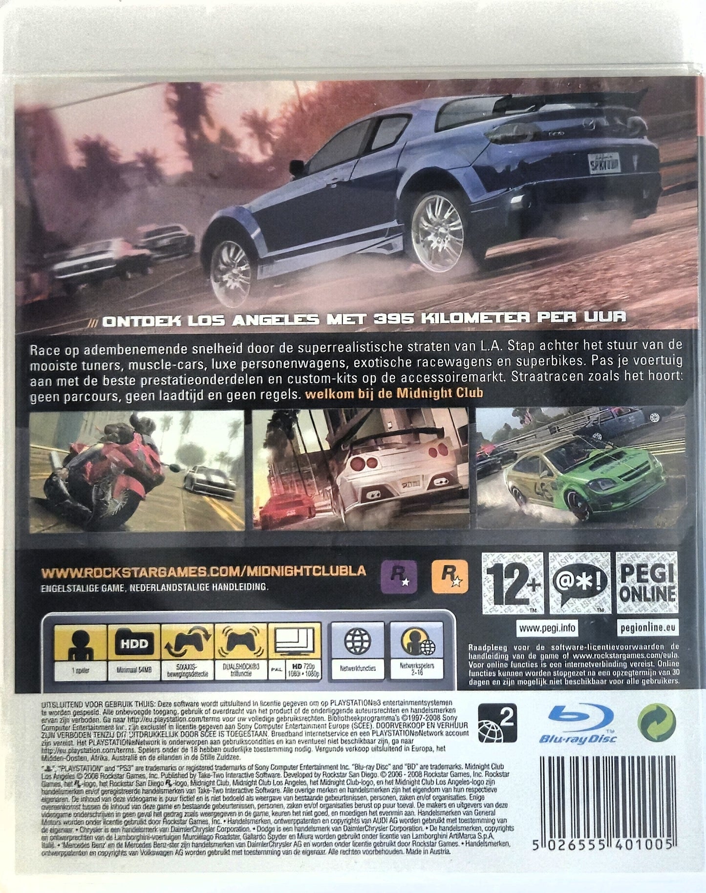 PS3 Midnight Club Los Angeles