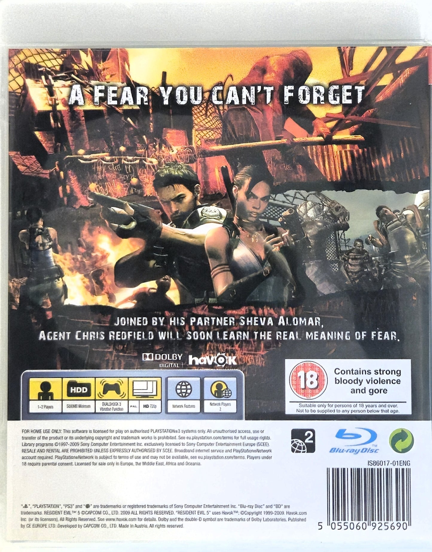 PS3 Resident Evil 5