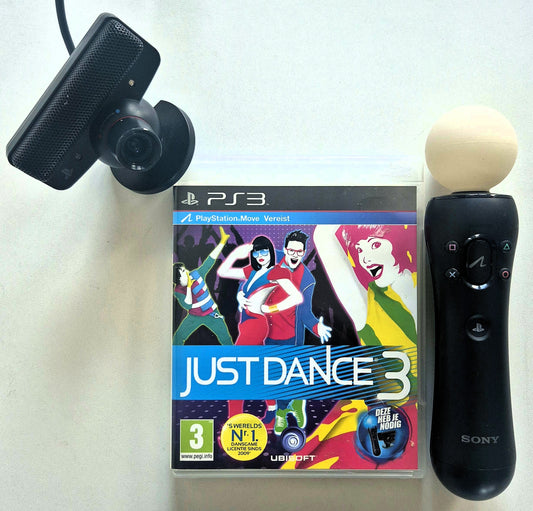 PS3 Playstation 3 move just Dance 3 Set