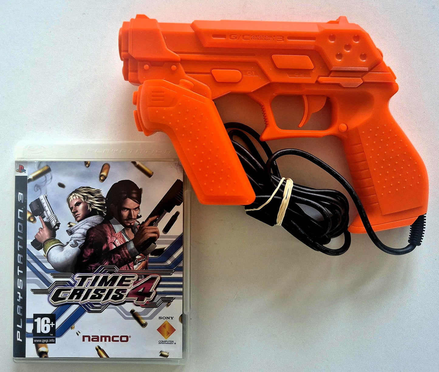PS3 Playstation 3 Time Crisis 4 Set (incl. G-Con 3 Gun)