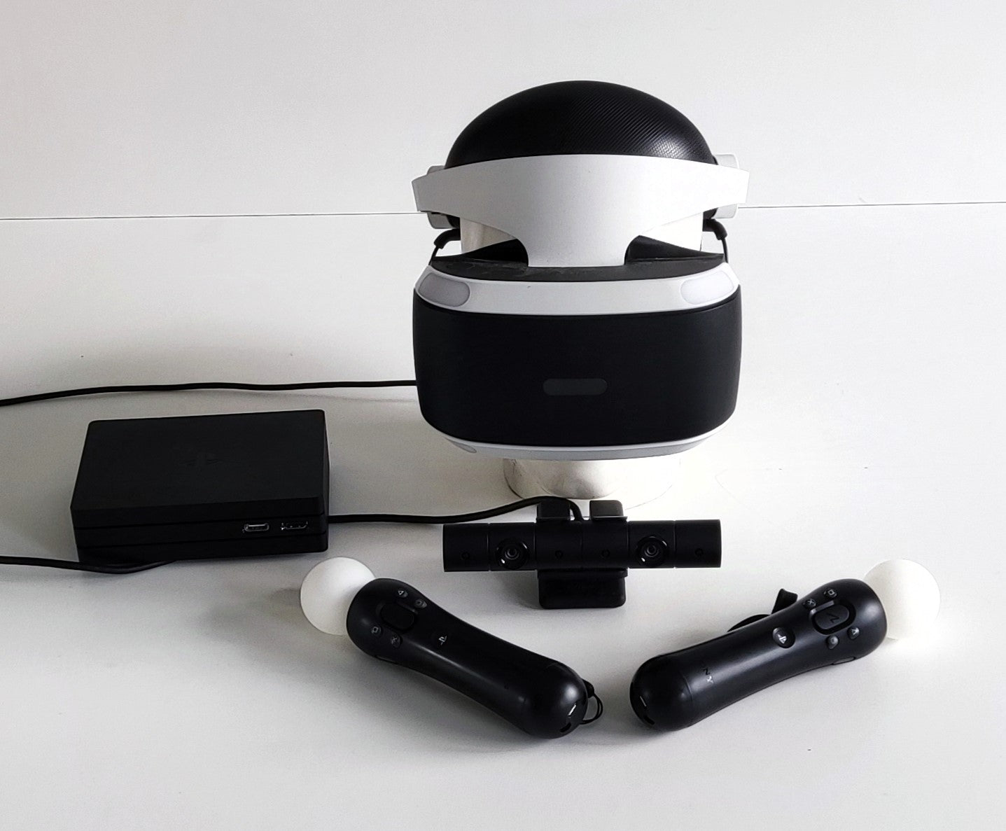 Playstation 4 PS4 VR Headset Bundel + 2 x  Motion Move Controllers