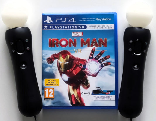 PS4 Playstation 4 VR Iron Man Set