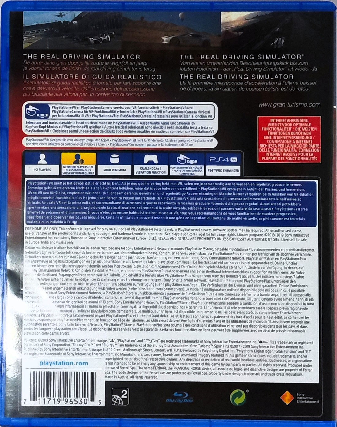 PS4 Gran Turismo Sport (Playstation Hits)