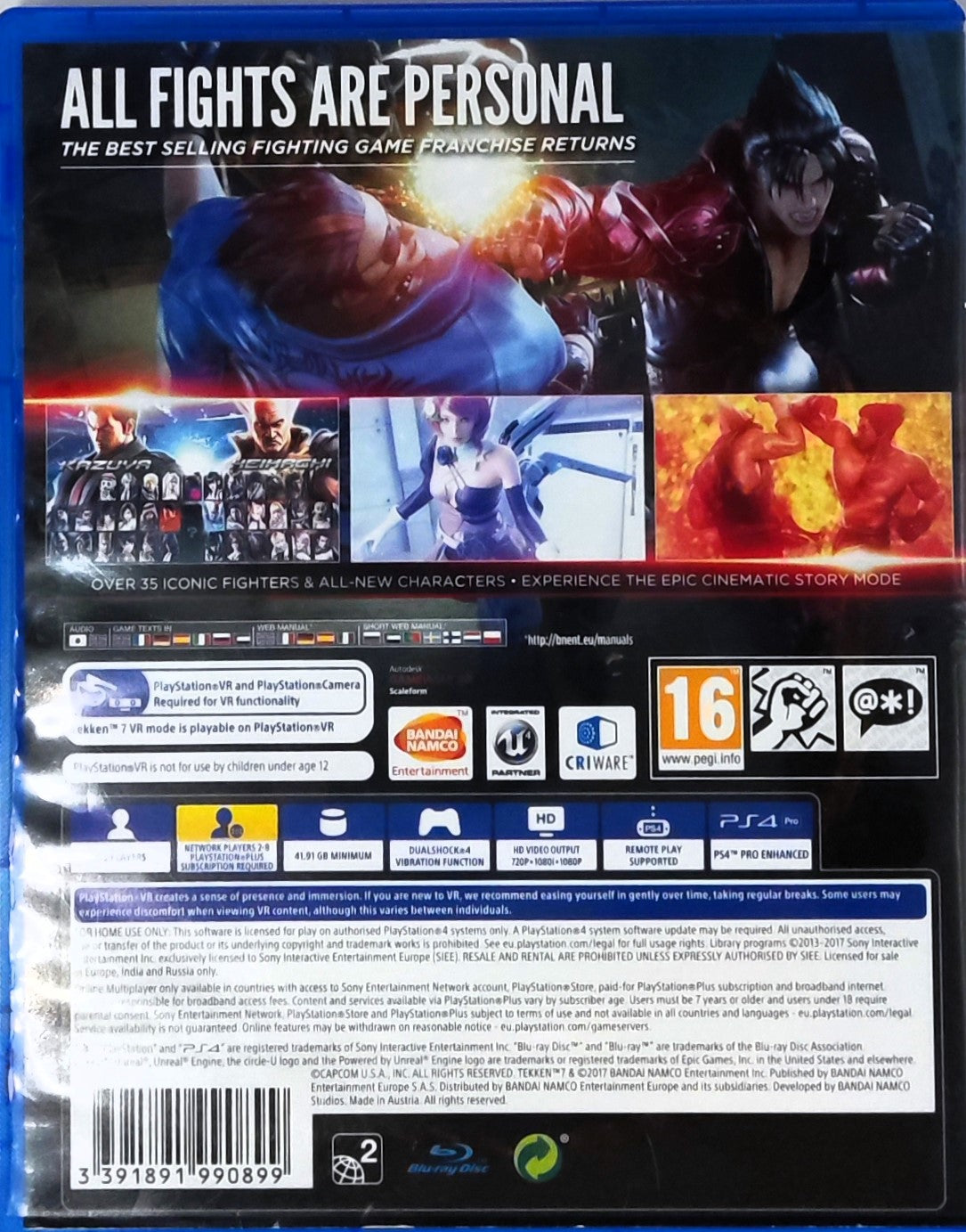 PS4 Tekken 7