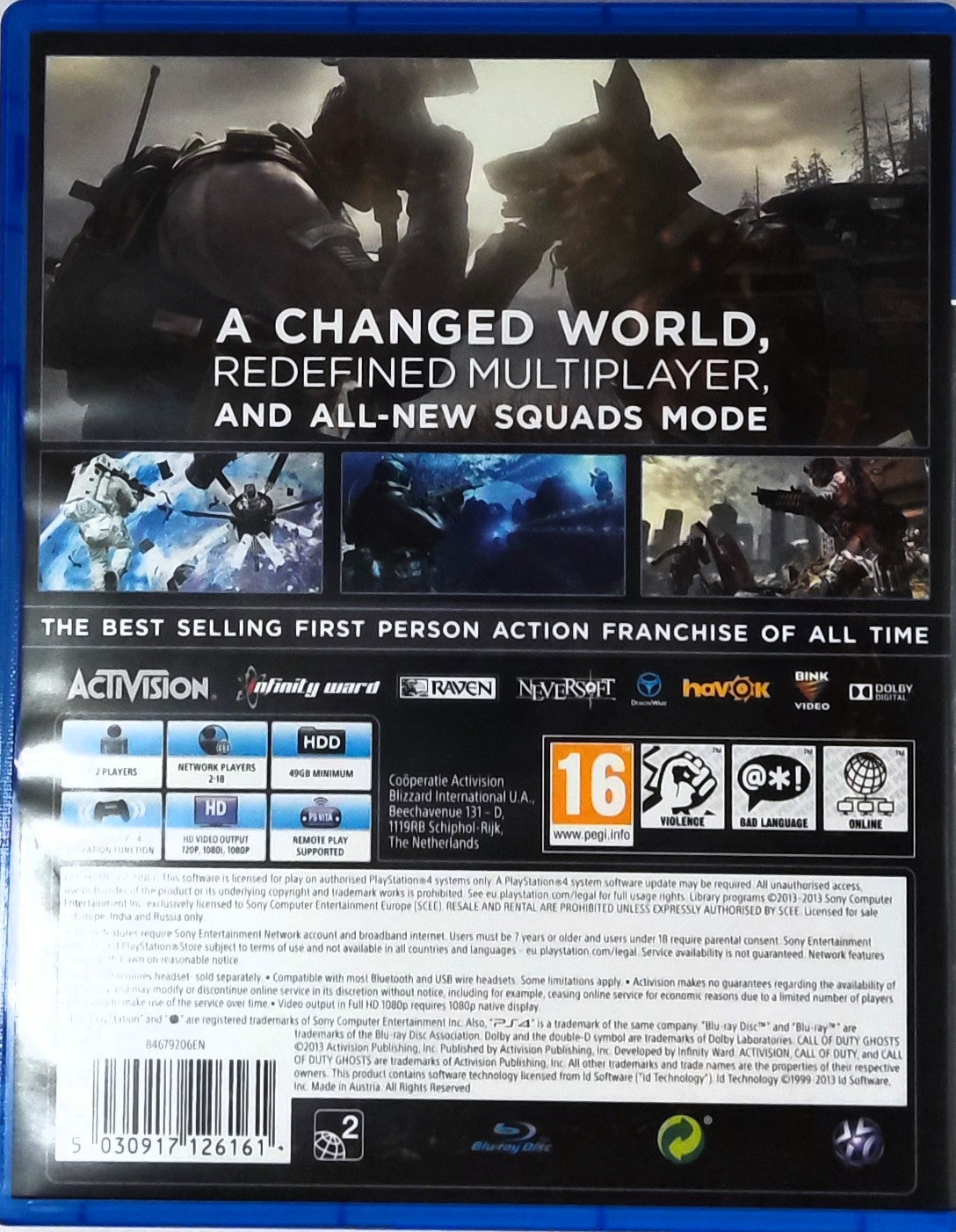 PS4 Call of Duty Ghosts