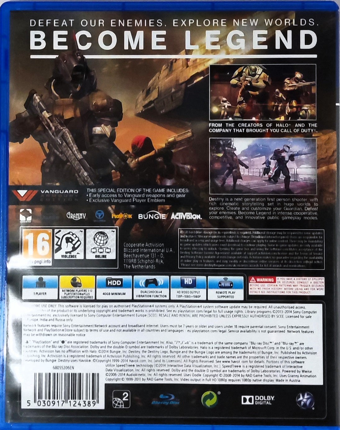 PS4 Destiny